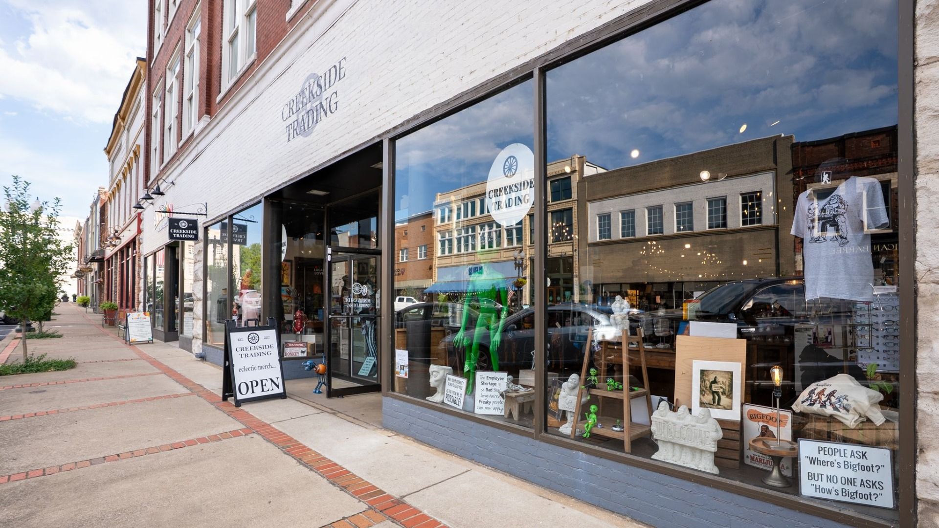 local retail store in the charming downtown Columbia area