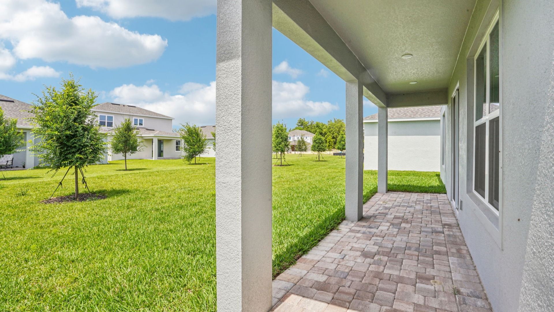 Plumeria Floor Plan featuring a spacious lanai by DRB Homes in Trailside located in Mount Dora, FL