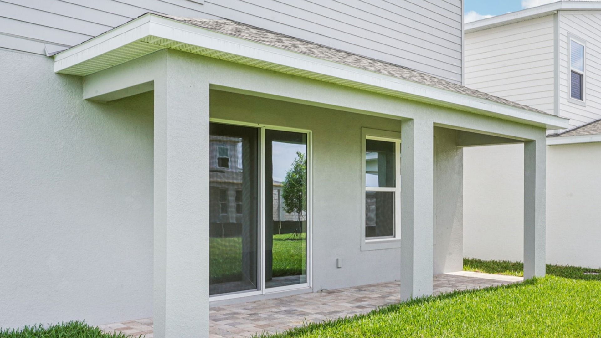 Plumeria Floor Plan featuring a spacious lanai by DRB Homes in Trailside located in Mount Dora, FL