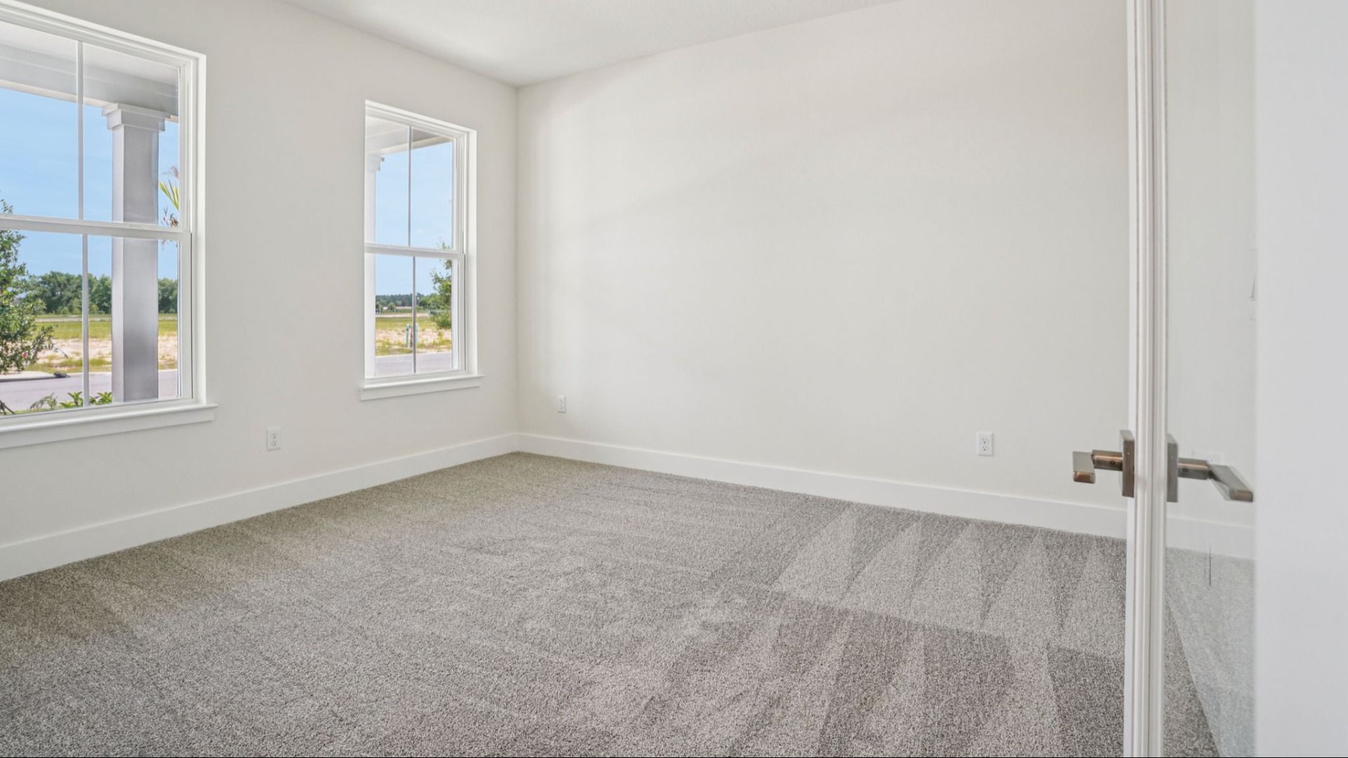 Plumeria Floor Plan featuring front room office by DRB Homes in Trailside located in Mount Dora, FL