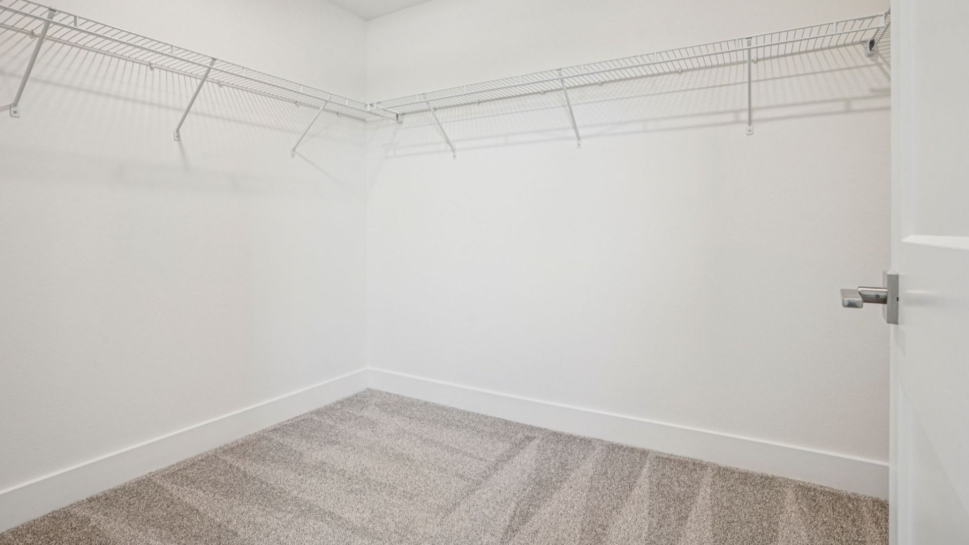 Plumeria Floor Plan primary suite walk-in closet by DRB Homes in Trailside located in Mount Dora, FL