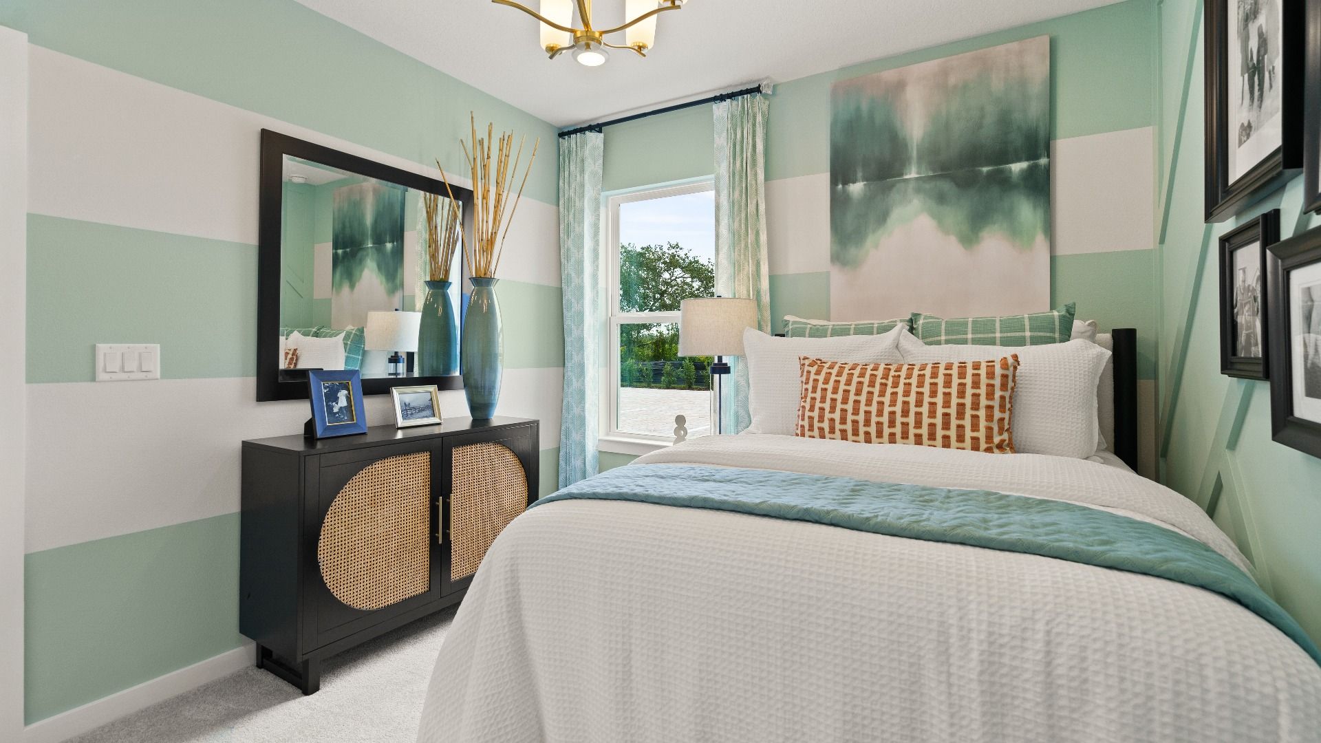 Castaway Model Secondary bedroom, new home plan available at Liberty Trace in Haines City, fl