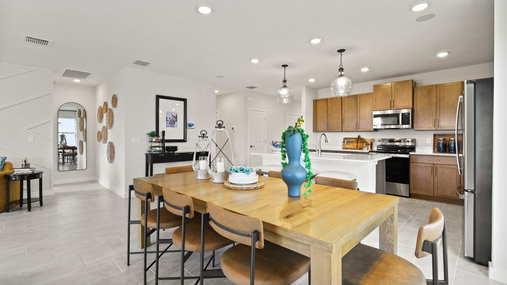 Castaway Dining Area, new home plan available at Liberty Trace in Haines City, fl