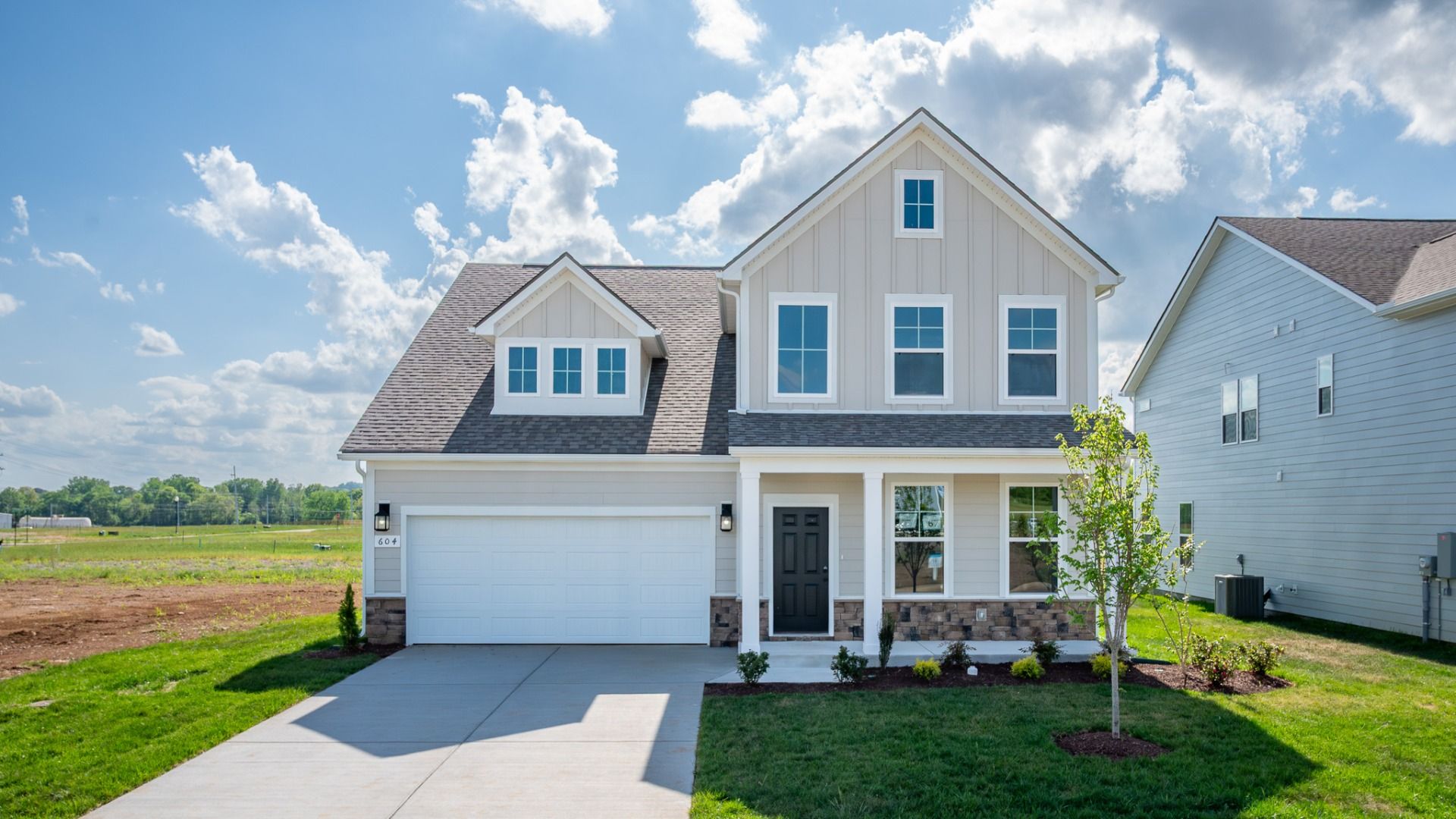 Lassiter Plan home built at Bearwood in Mt. Pleasant, TN