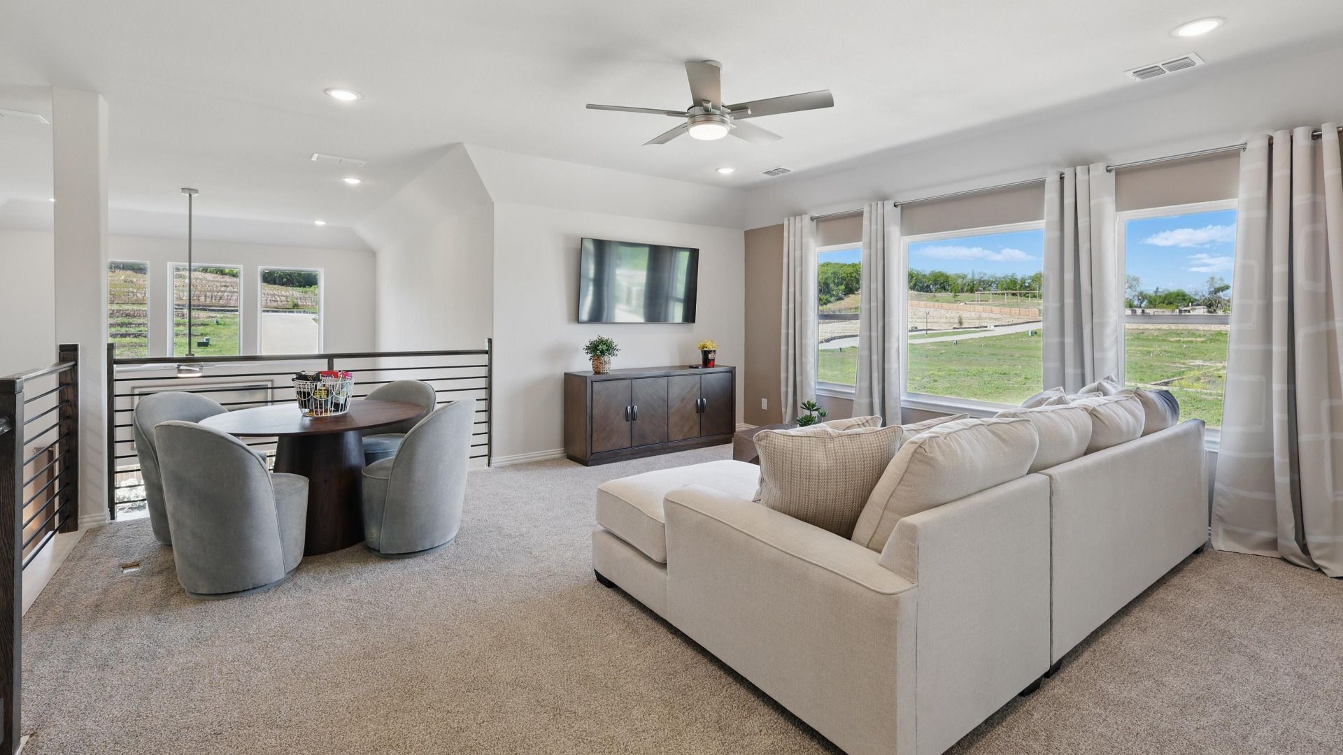 Contemporary residential home design with innovative architecture.