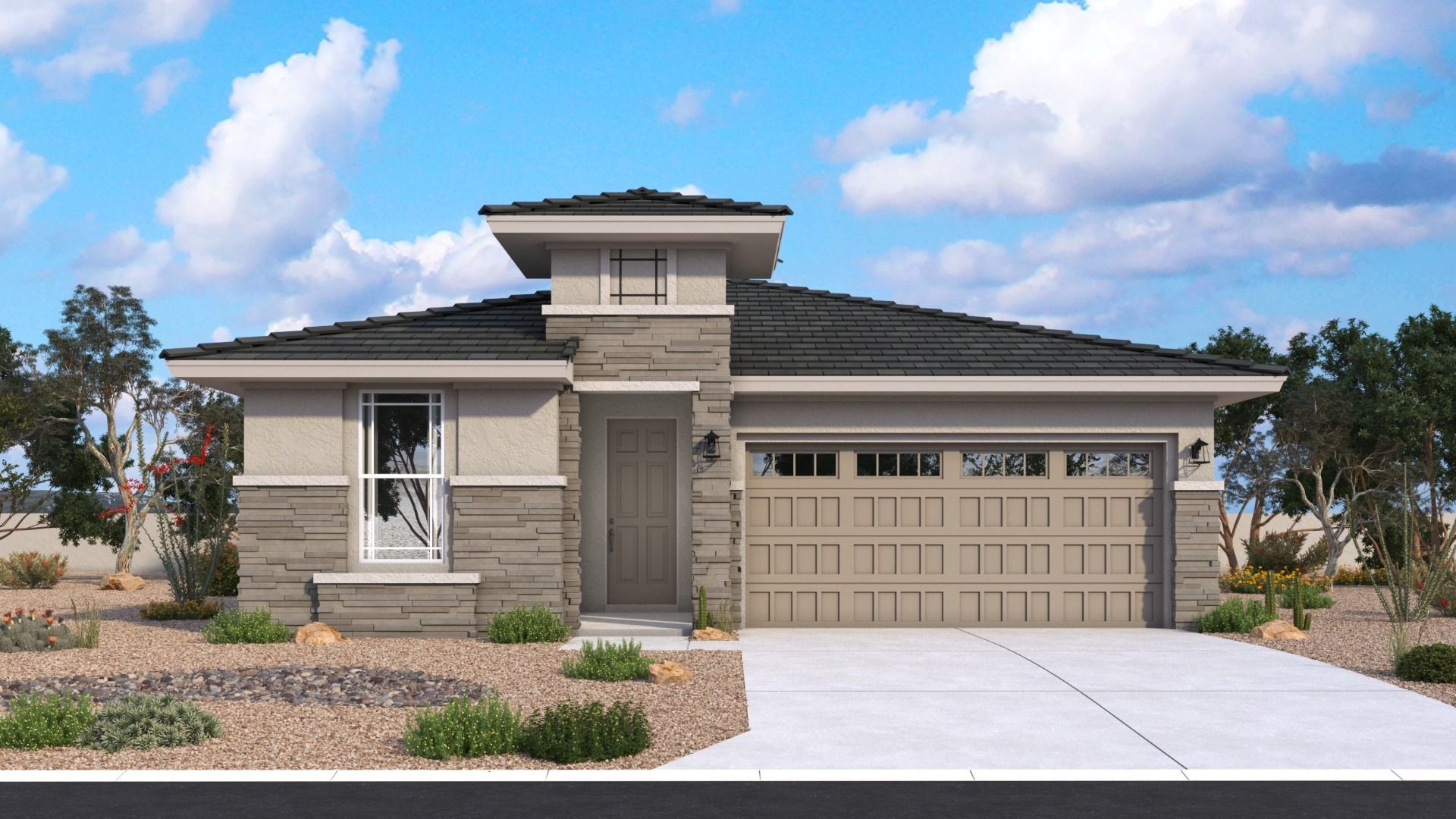 Bluebell - Saguaro Hills at Vistancia: Peoria, Arizona - DRB Homes