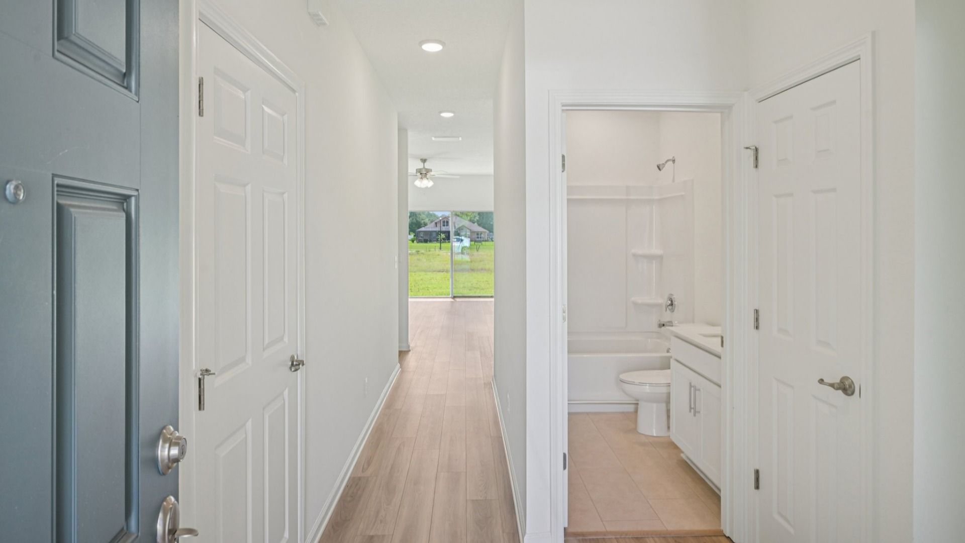 The Fleetwood Floor Plan Interior Entry by DRB Homes in Panther Creek New Jacksonville Home Community