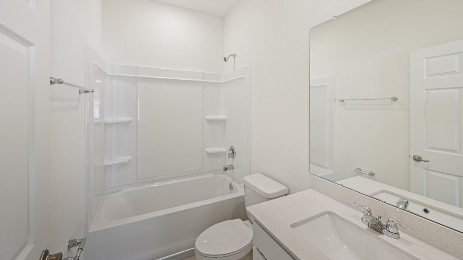 The Fleetwood Floor Plan Bathroom by DRB Homes in Panther Creek New Jacksonville Home Community