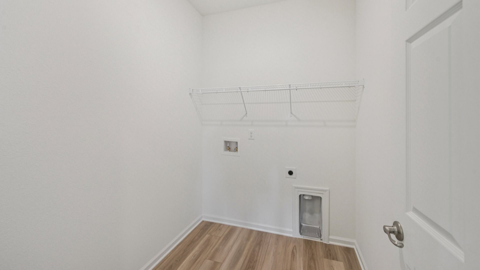 The Fleetwood Floor Plan Laundry Room by DRB Homes in Panther Creek New Jacksonville Home Community