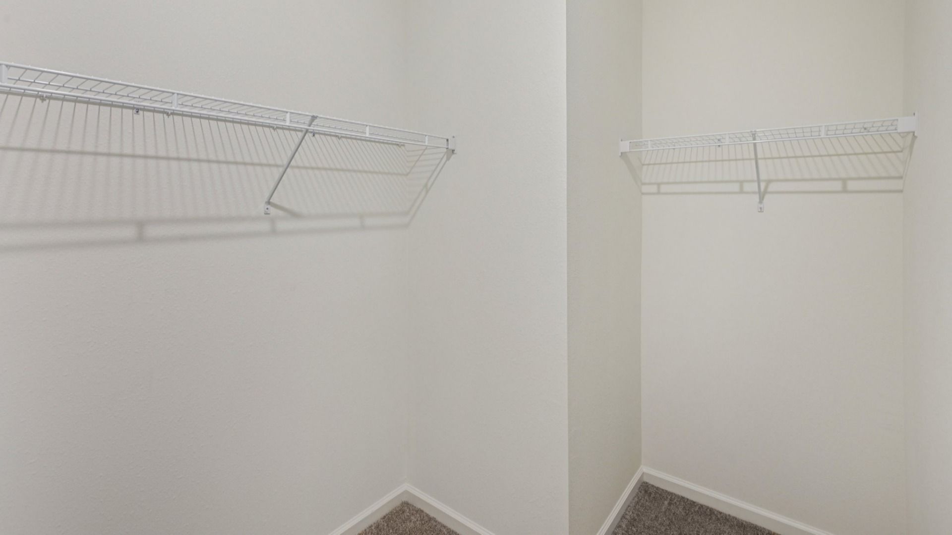 The Fleetwood Floor Plan walk-in closet by DRB Homes in Panther Creek New Jacksonville Home Community