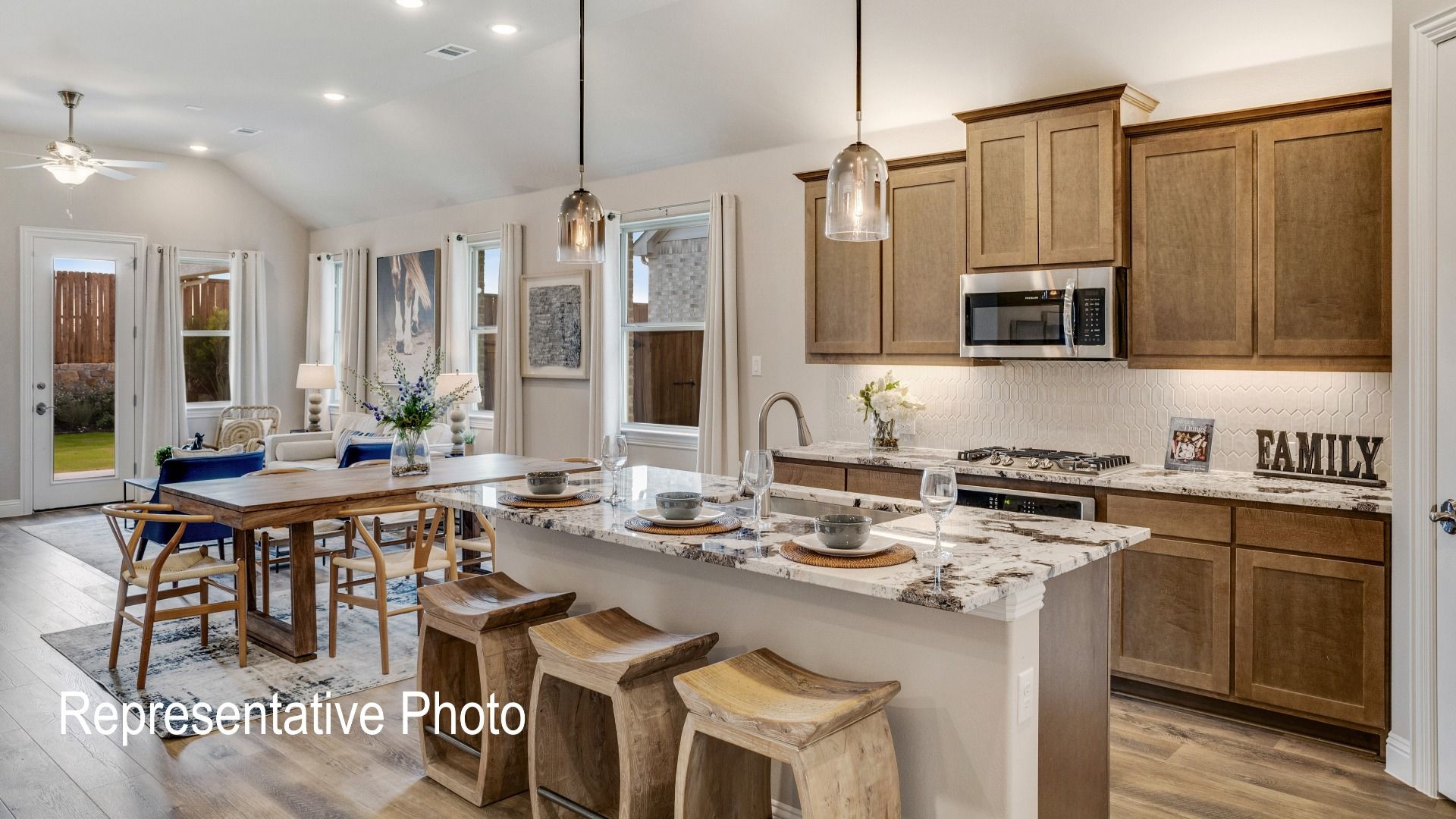 Model home photos of similar floorplans, not pictures of actual home.