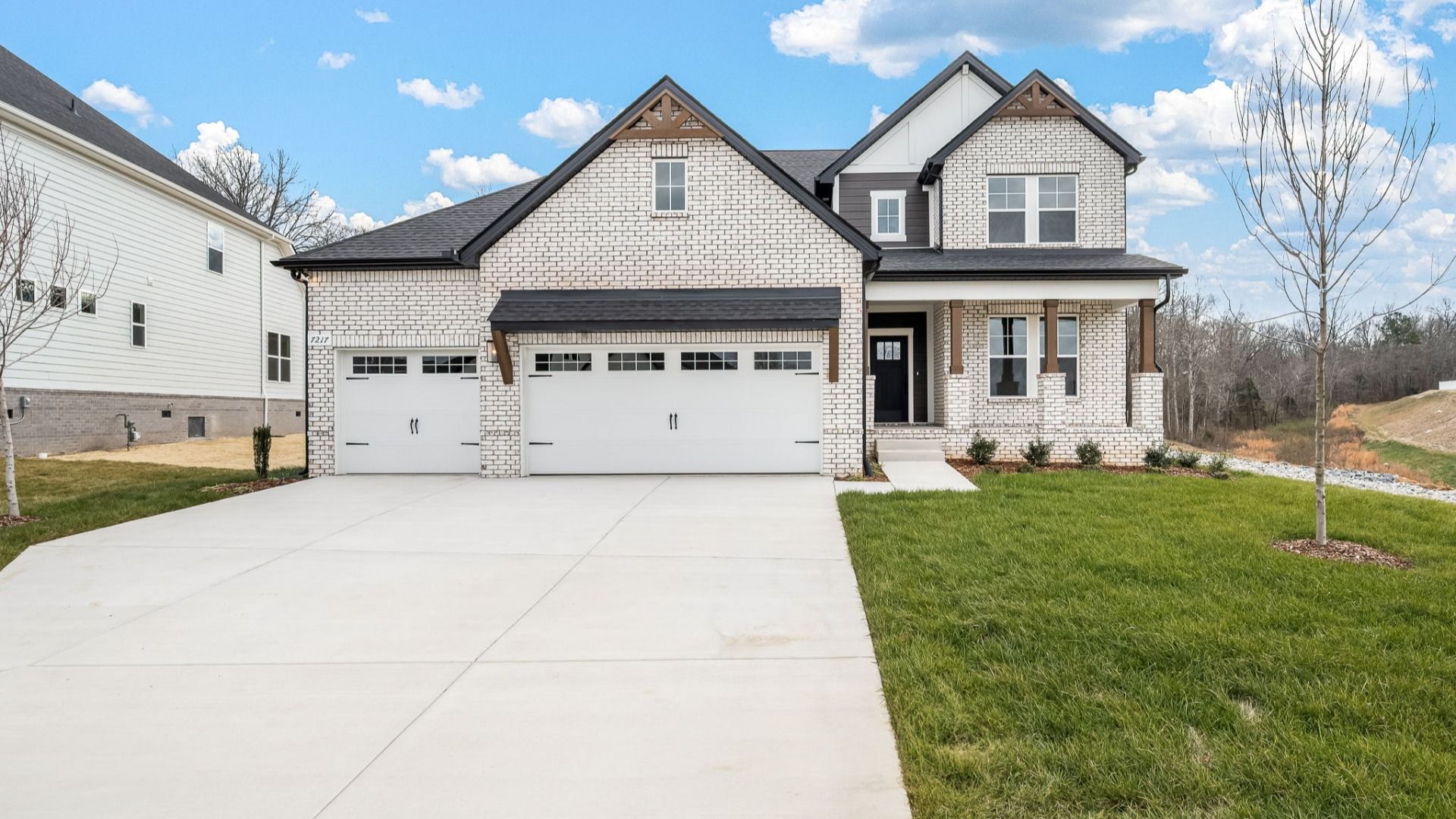 Front Exterior of one of the lovely homes offered in Richvale Estates