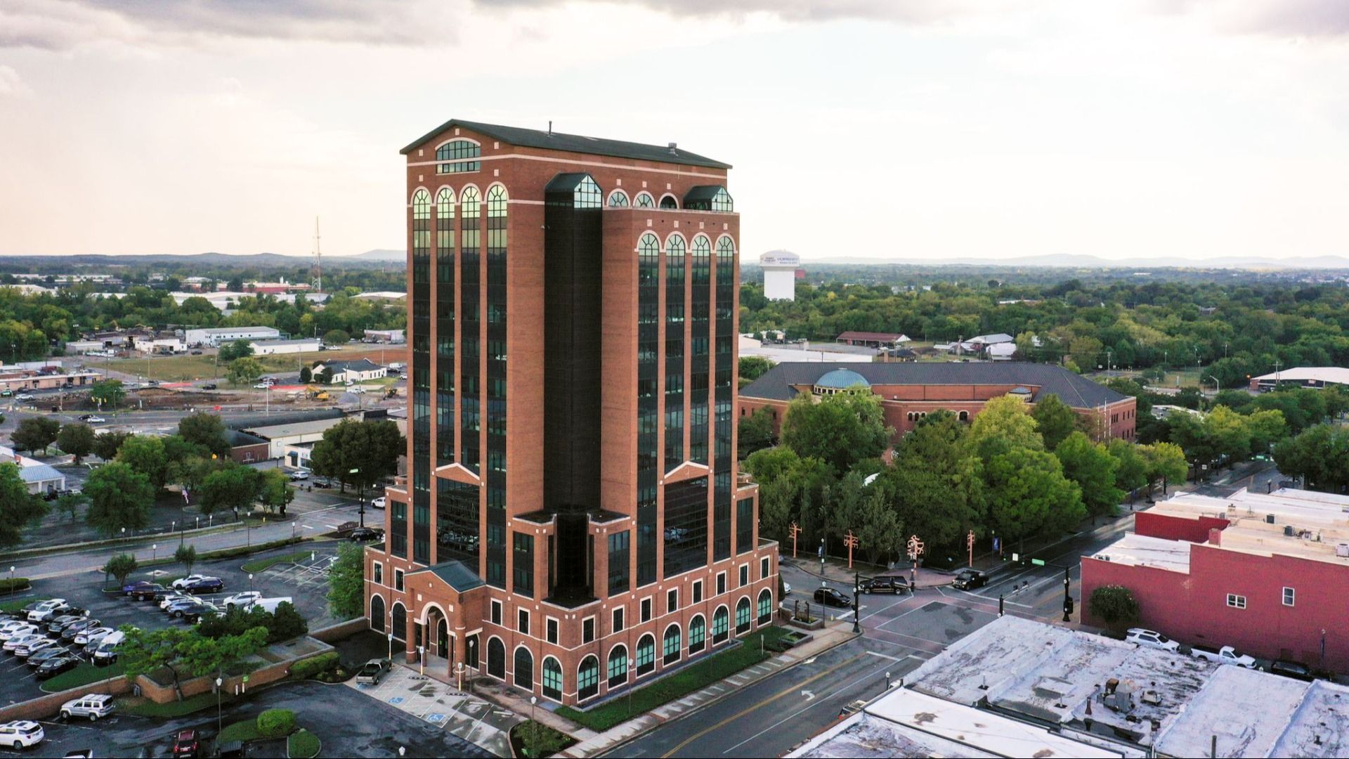 Overview of downtown Murfreesboro, TN