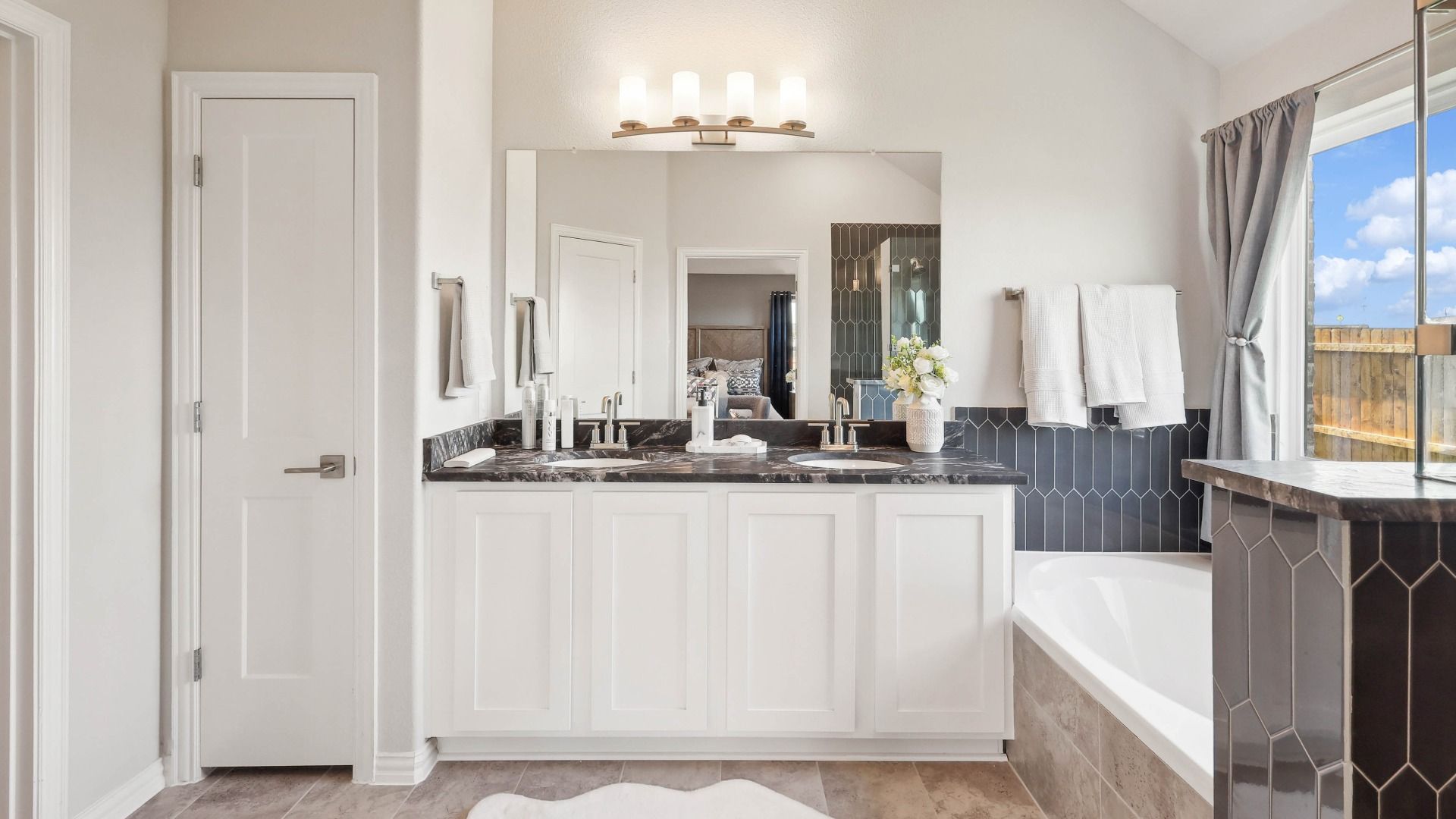 Representative Photo: Laurel Floor Plan Primary Bathroom