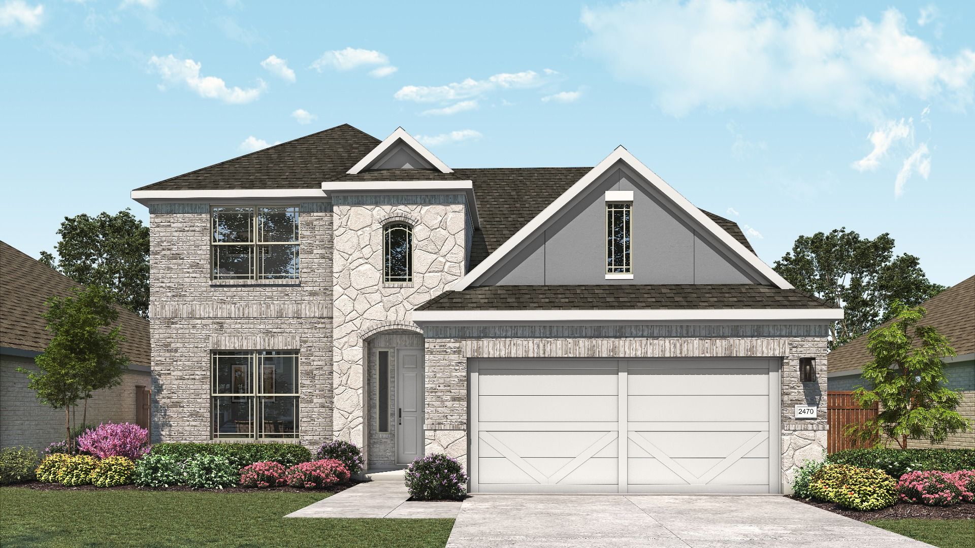 Hickory - Newhaven: Manor, Texas - DRB Homes