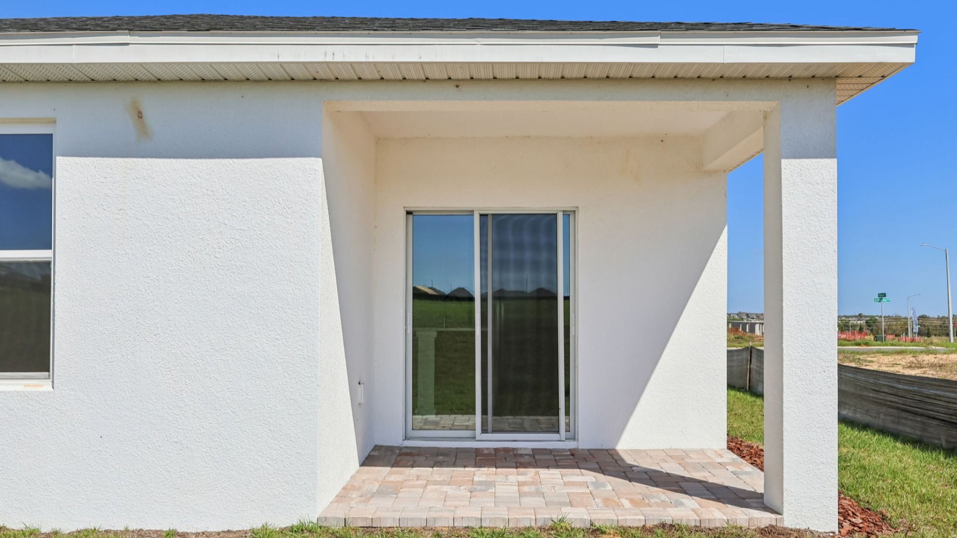 Atwood Floor Plan Rear Exterior Lanai by DRB Homes in Liberty Trace New Homes in Haines City, FL