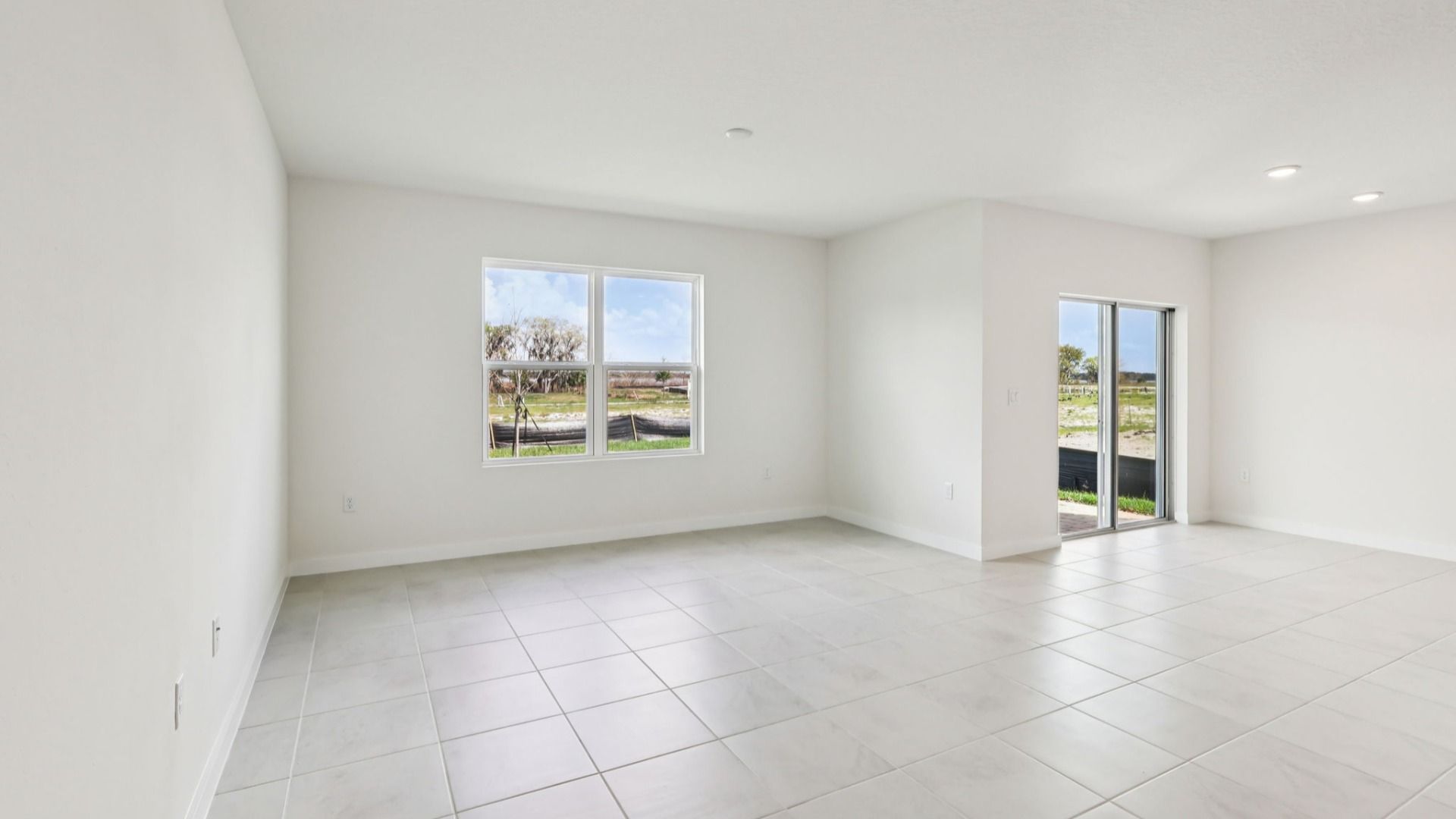 Living Area of the Baker Floor Plan by DRB Homes in Liberty Trace New Homes in Haines City, FL