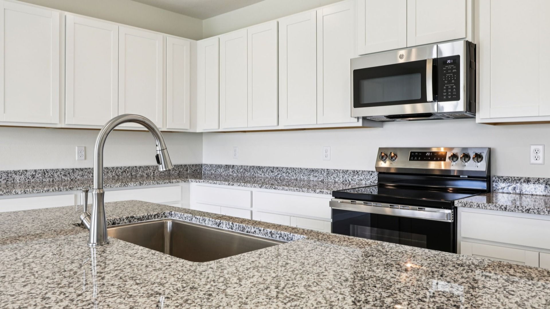 Kitchen of the Baker Floor Plan by DRB Homes in Liberty Trace New Homes in Haines City