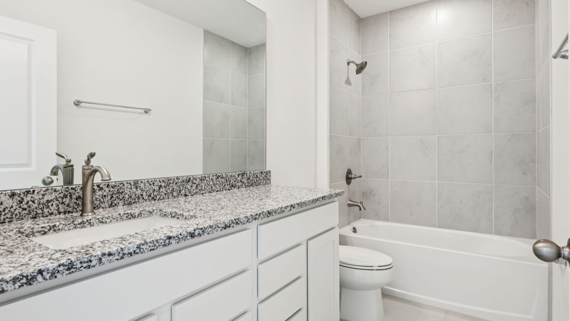 Bathroom of the Baker Floor Plan by DRB Homes in Liberty Trace New Homes in Haines City