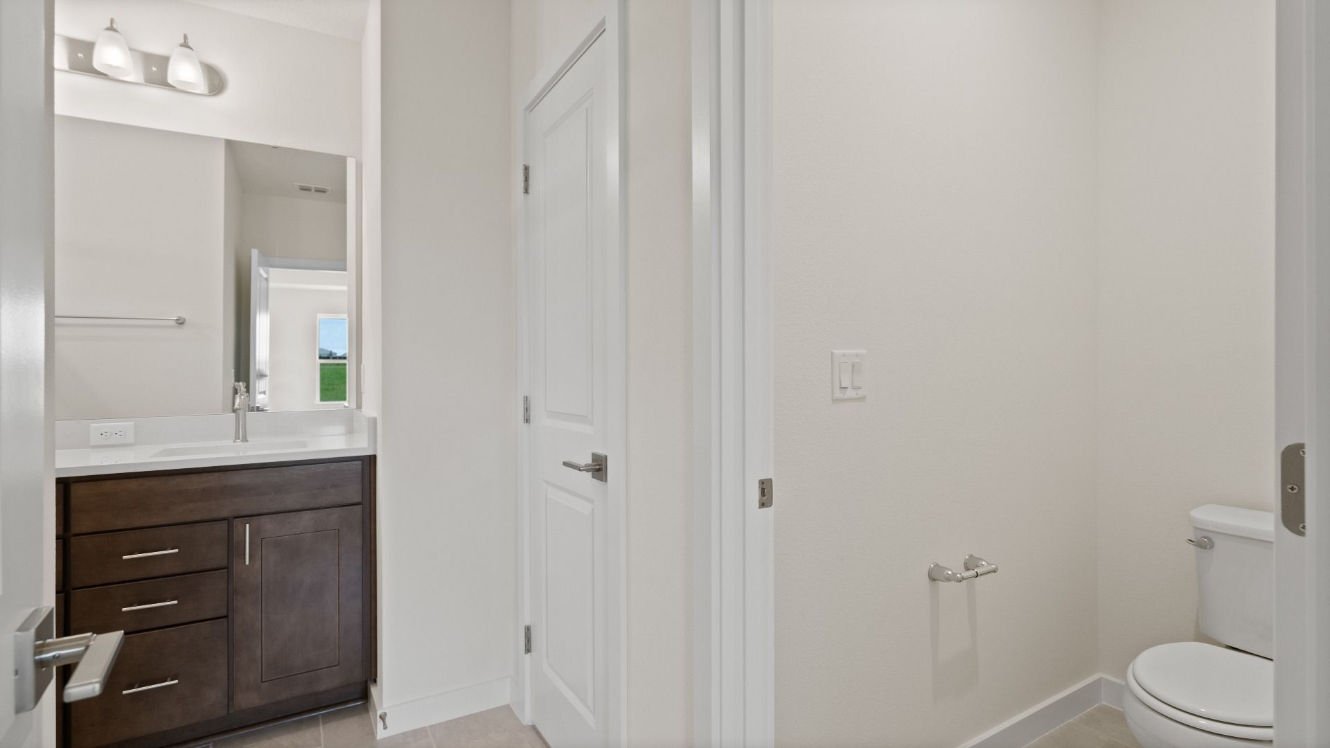 Atwood Large Primary Suite Bathroom by DRB Homes in Liberty Trace New Homes in Haines City, FL