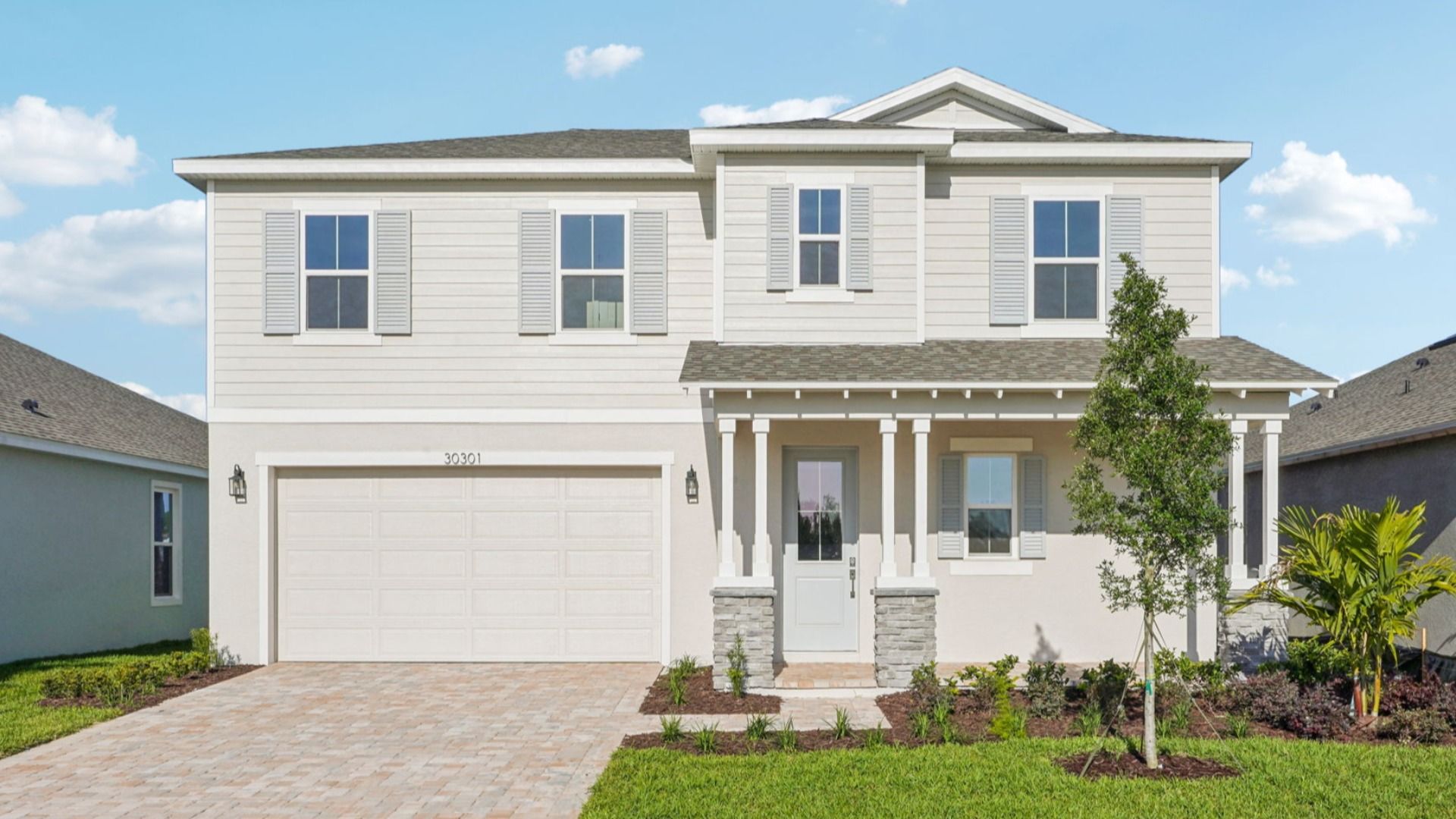 New Homes in Ardisia Park in New Smyrna Beach by DRB Homes