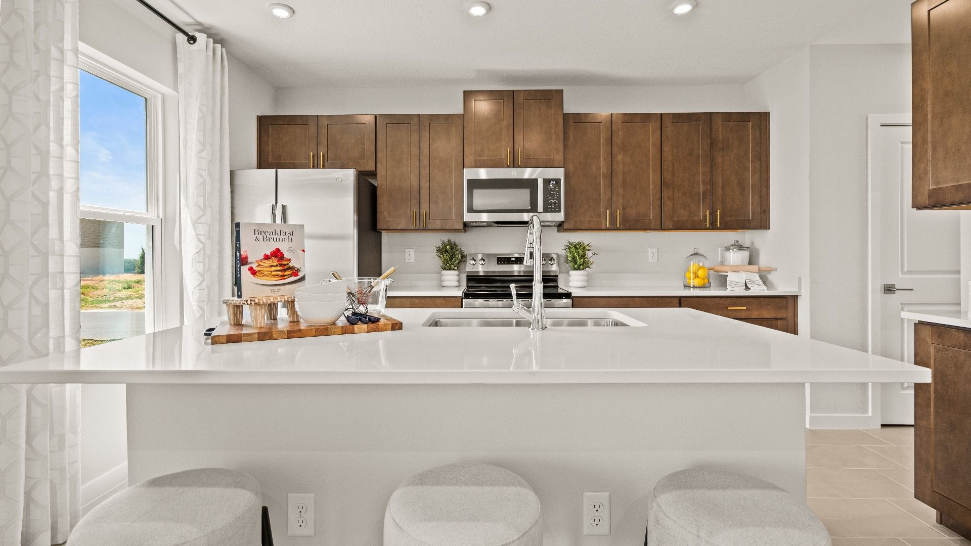 Kitchen in New Home in Liberty Trace by DRB Homes in Haines City, FL
