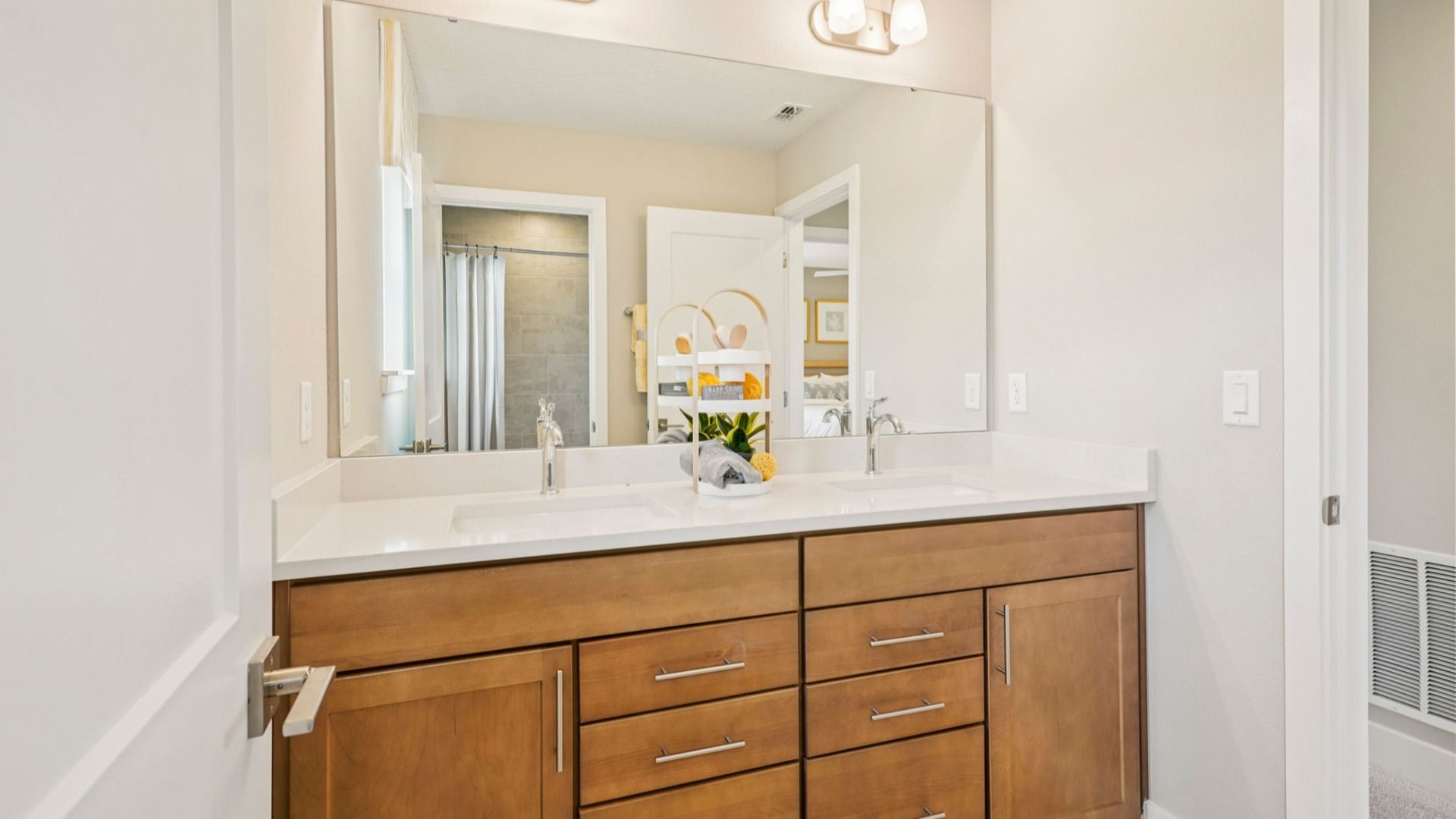 DRB Homes Secondary Bathroom in Ardisia Park in New Smyrna Beach by DRB Homes