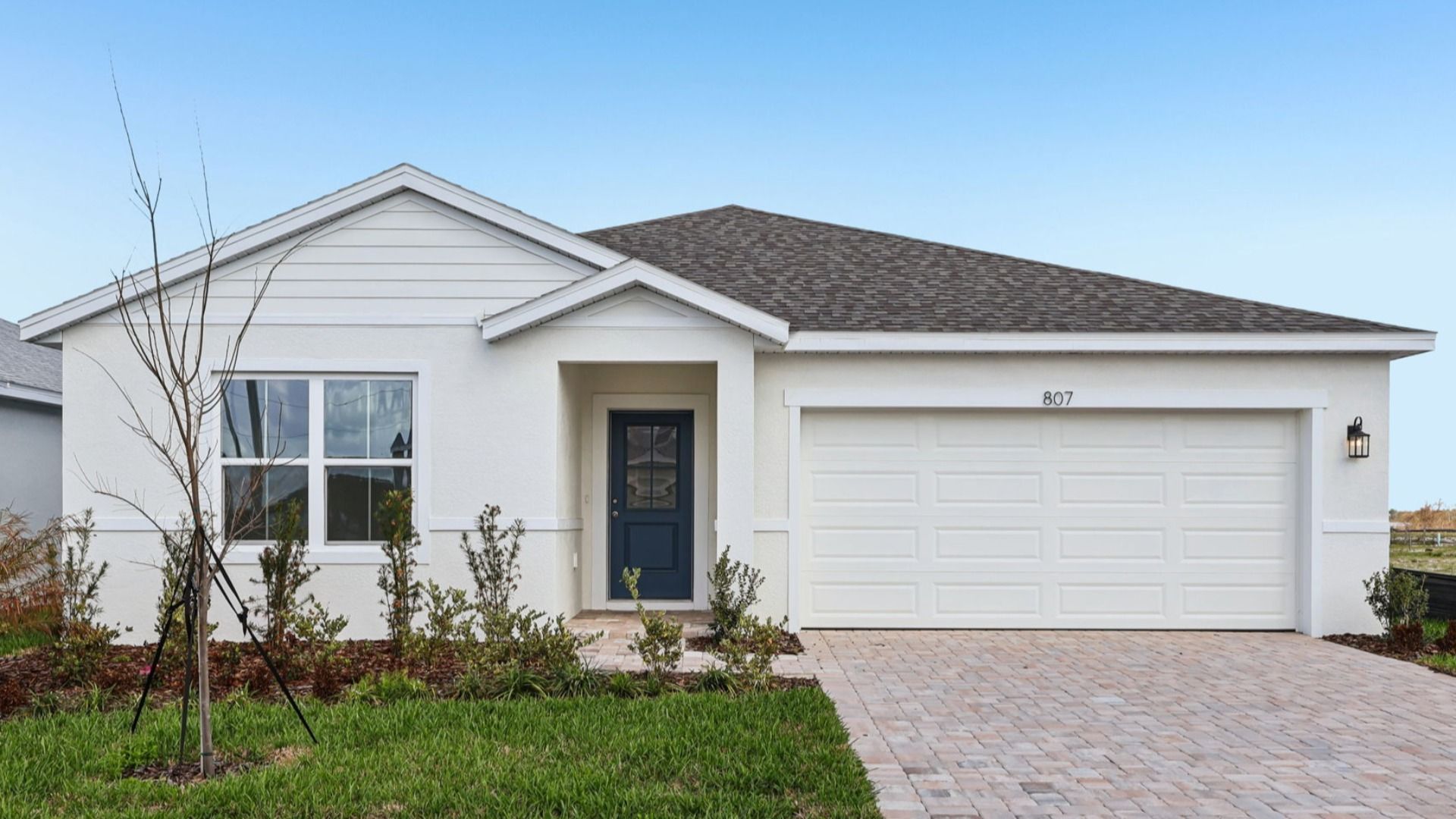 Baker Floor Plan New Home in Liberty Trace by DRB Homes in Haines City, FL