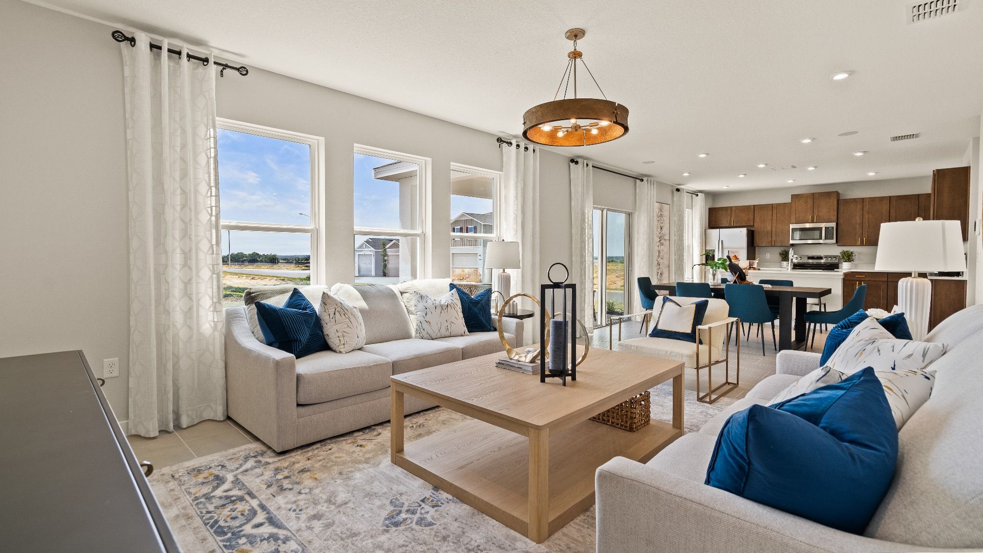 Living Area in New Home in Liberty Trace by DRB Homes in Haines City, FL