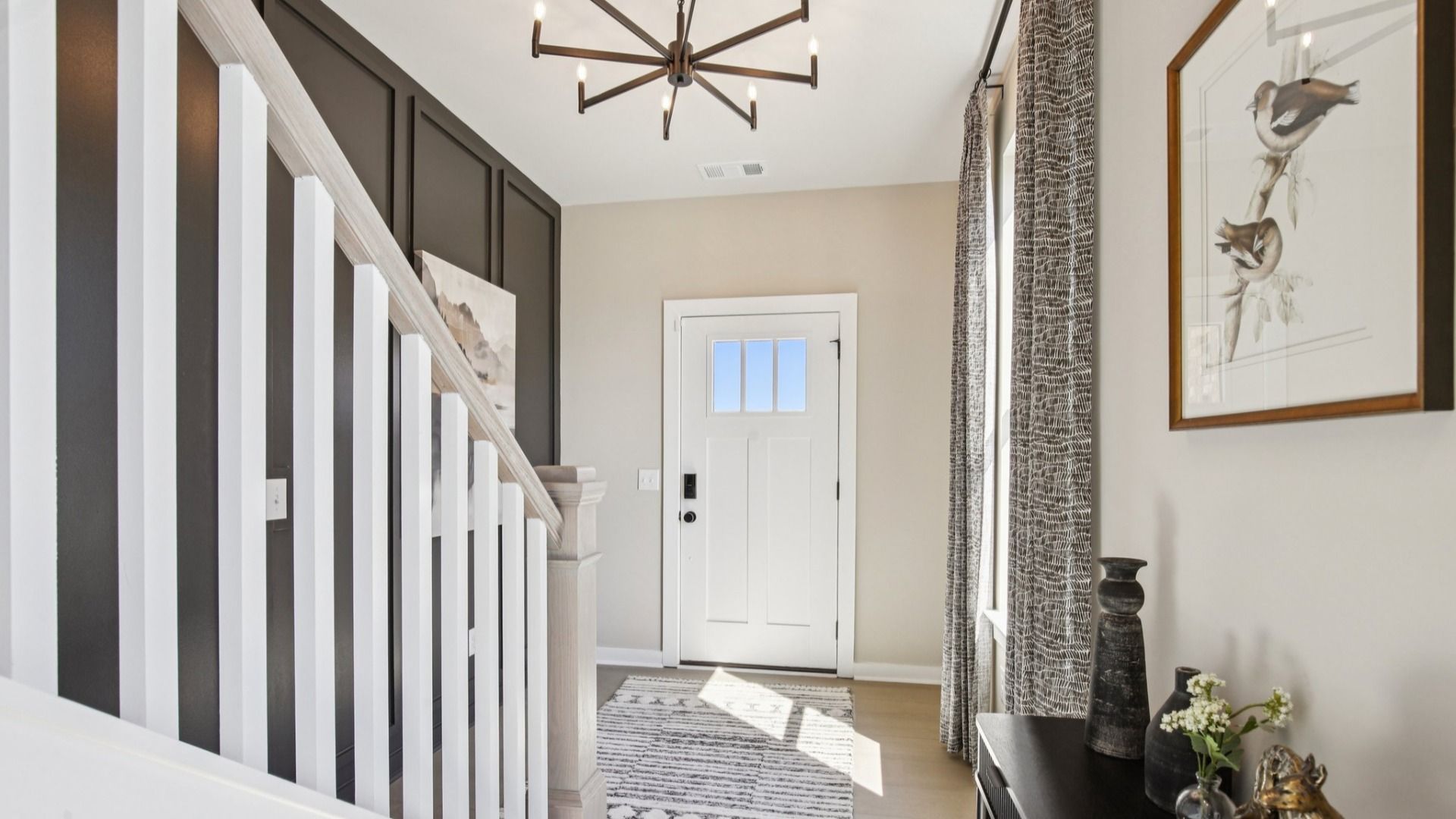 Enter your home with style, with a sense of arrival in the entry foyers.