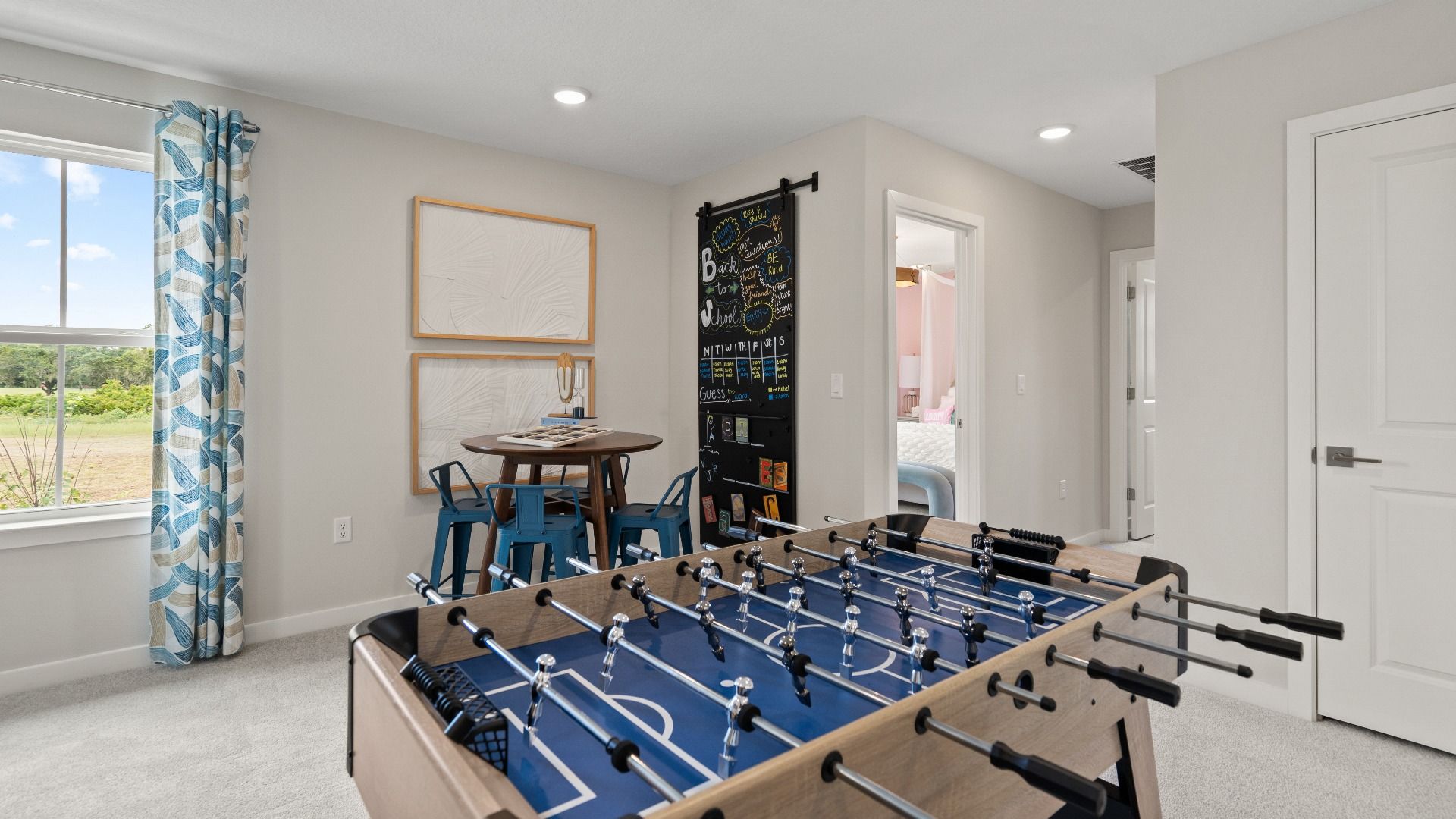 Second Level Loft Area in Ponte Vedra New Home Plan in Hamilton Bluff in Haines City, FL by DRB Homes