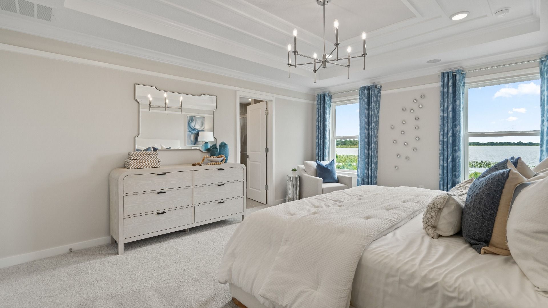 Primary Suite in Ponte Vedra New Home Plan in Hamilton Bluff in Haines City, FL by DRB Homes