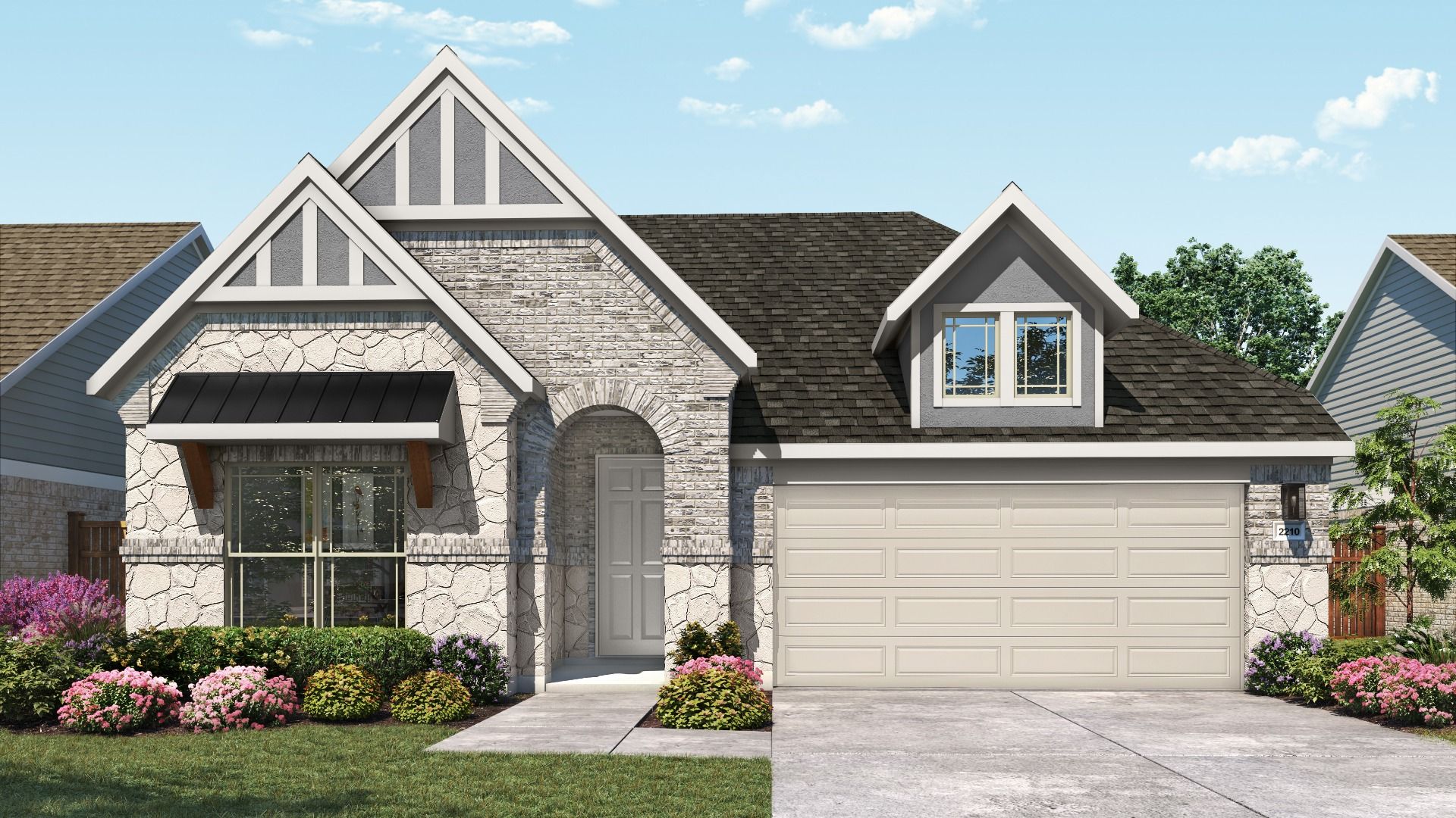 Oleander - Devine Landing: Leander, Texas - DRB Homes