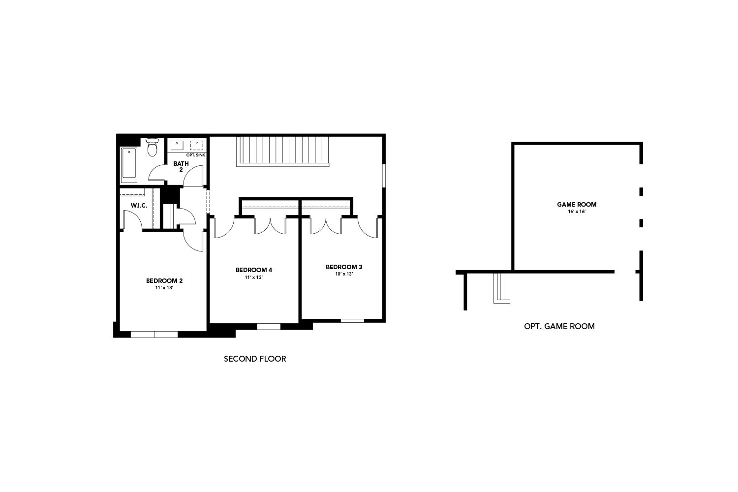 Modern single family home design with unique architectural style.