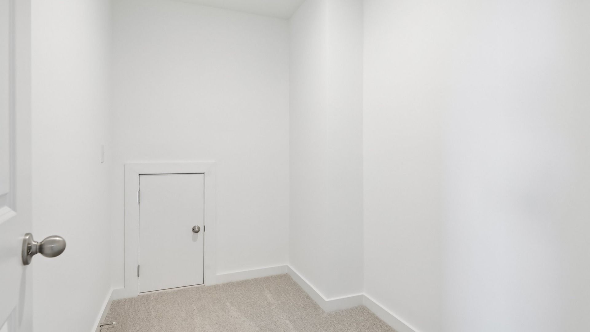Closet with access to attic