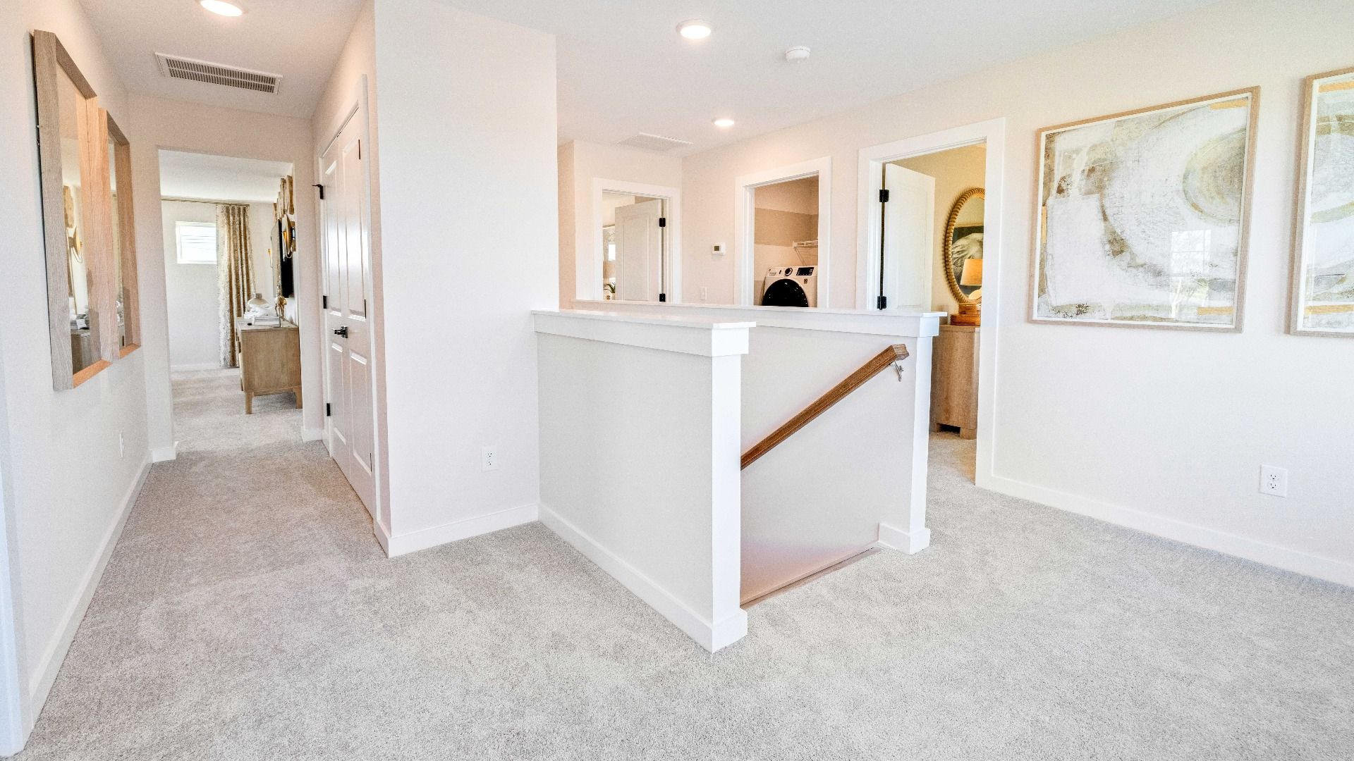 Second floor hallway
