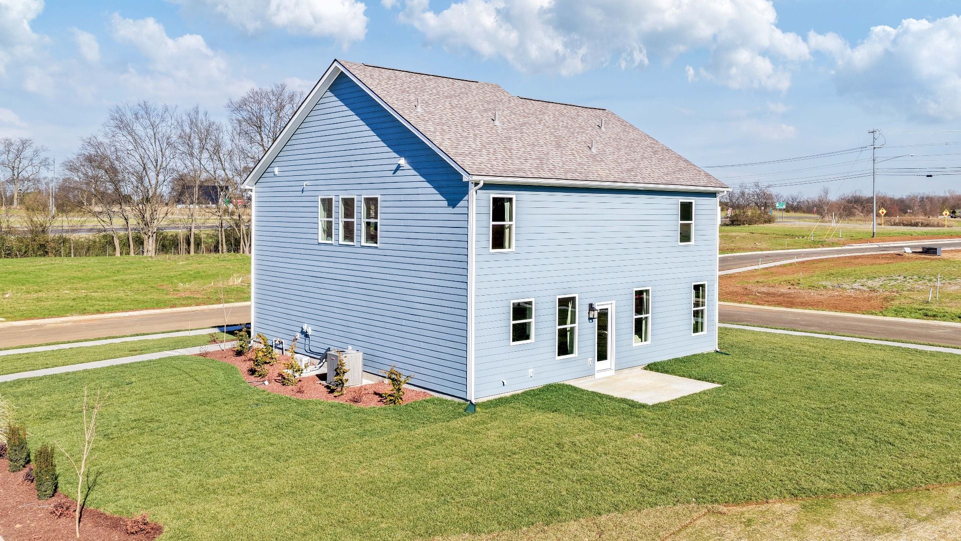 Rear exterior with patio