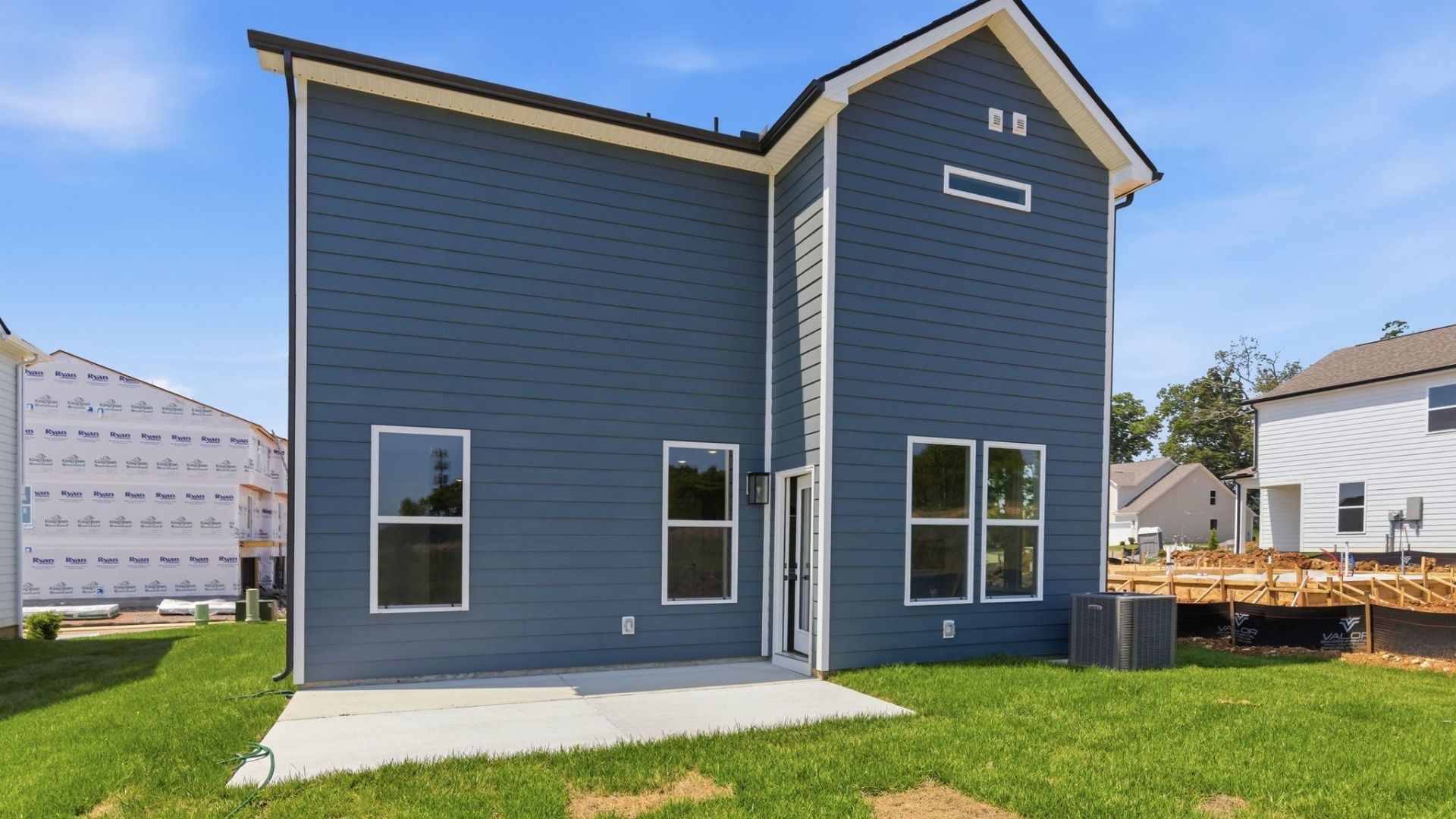 Rear exterior with patio