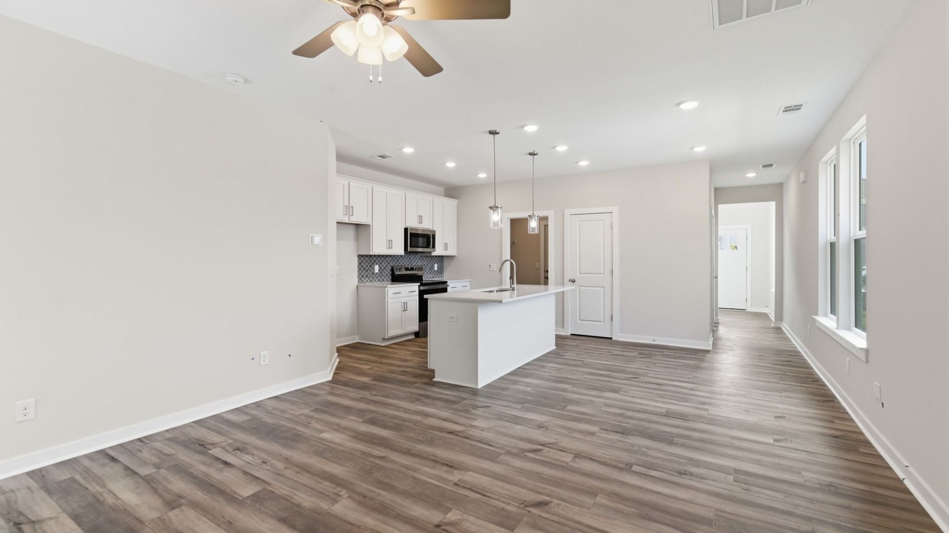 View of kitchen
