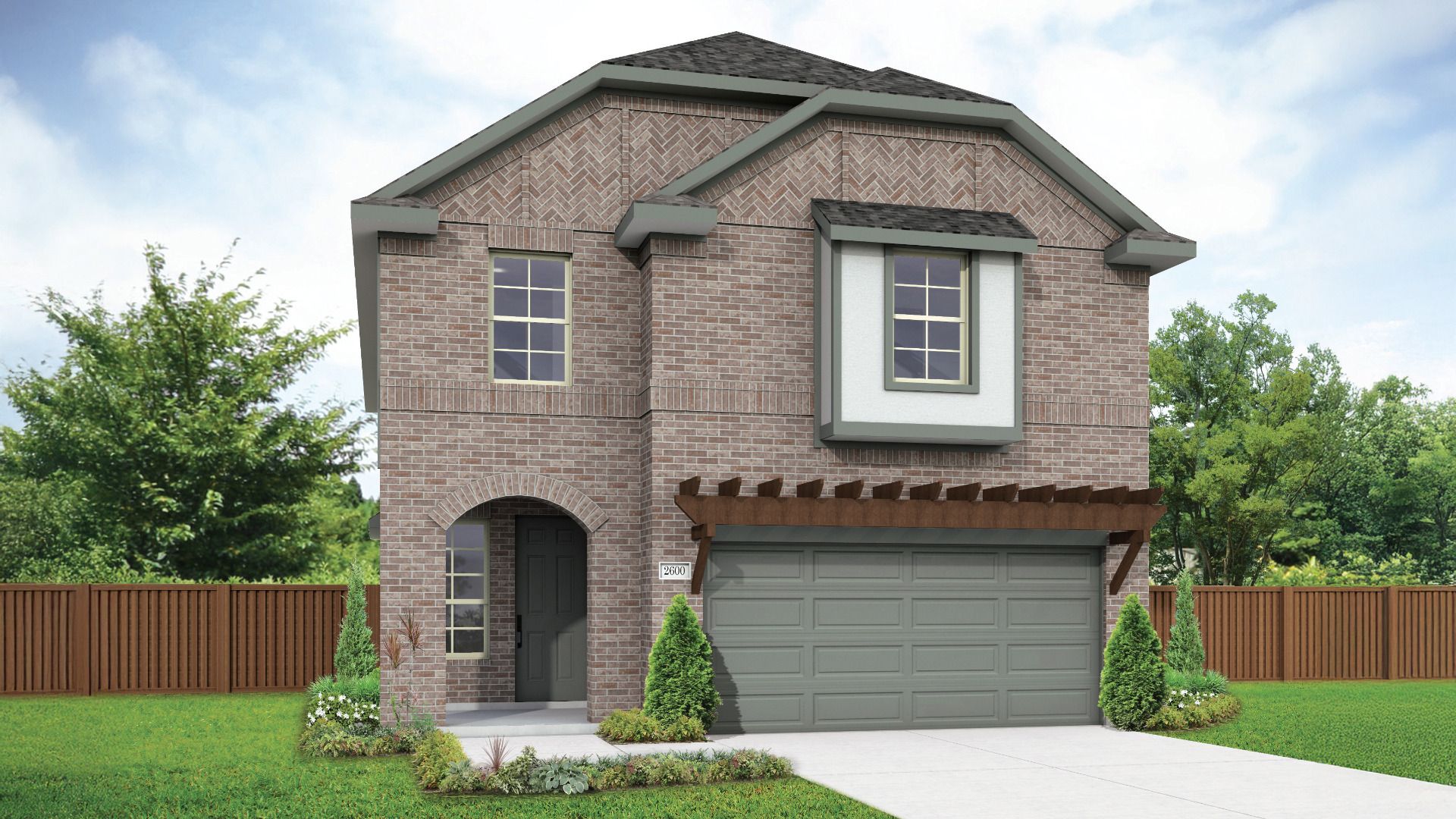 Contemporary residential home design with innovative architecture.