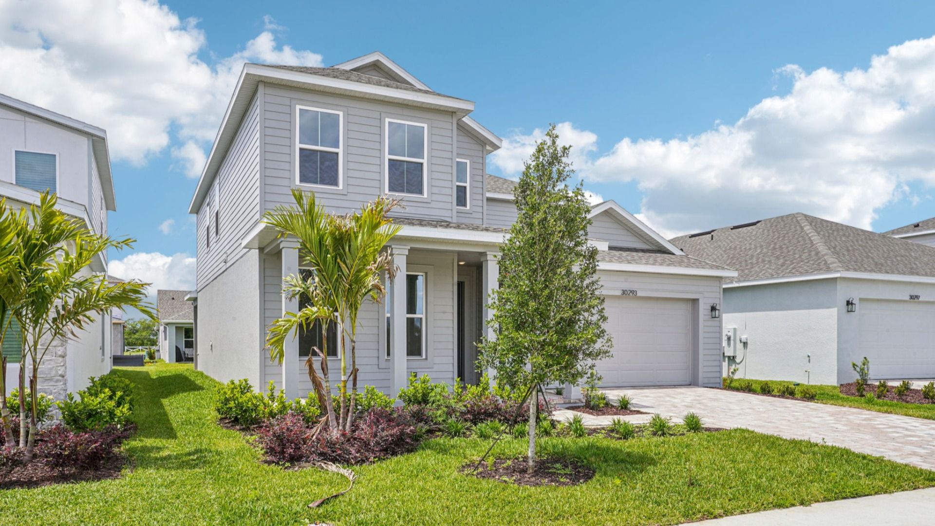 Plumeria floor plan at Lakeside at Satilla by DRB Homes in St. Cloud