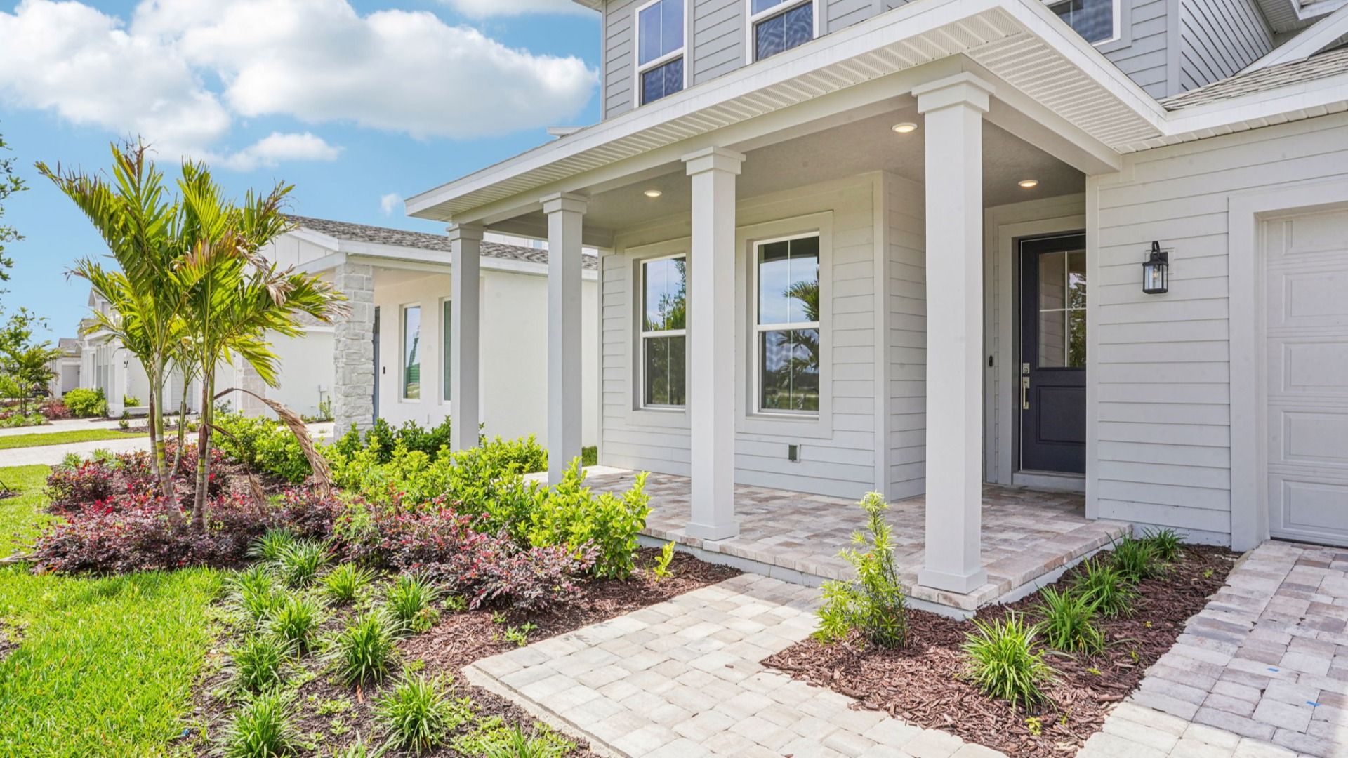 Plumeria floor plan at Lakeside at Satilla by DRB Homes in St. Cloud