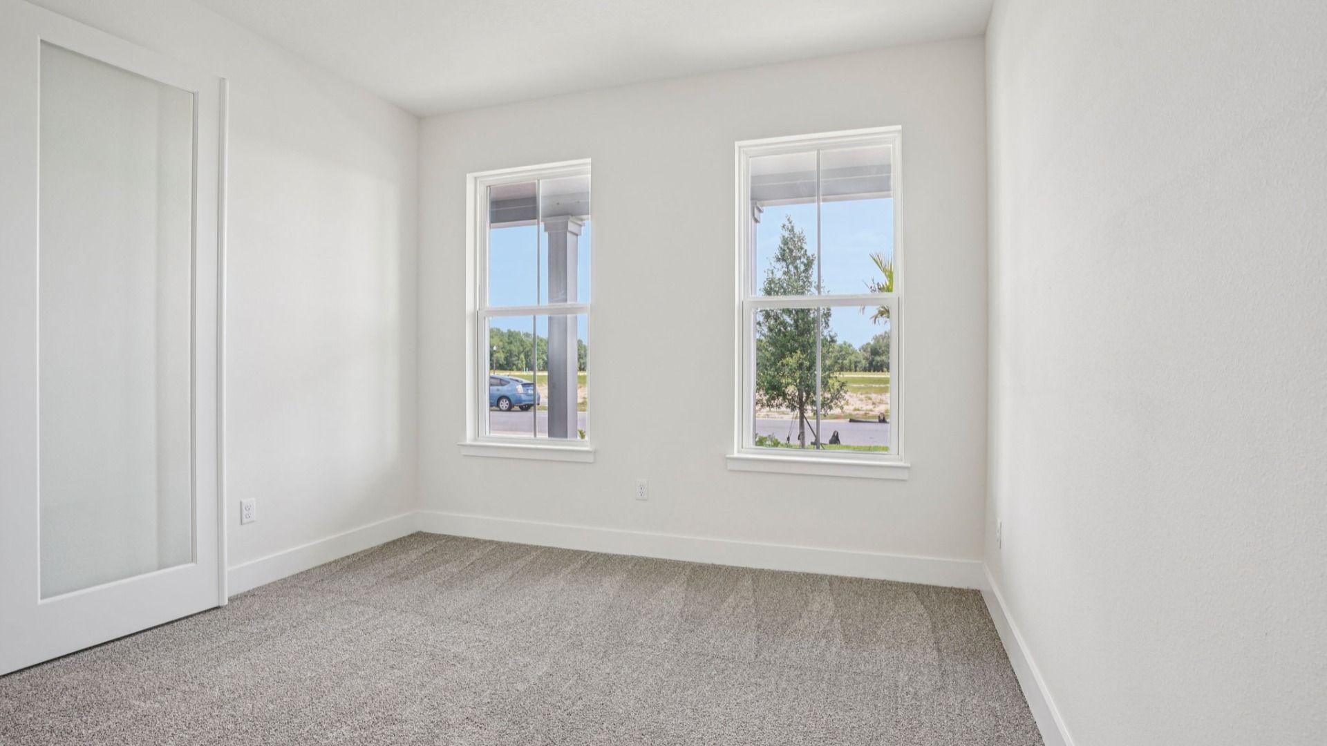 Oversized owner's suite in the Plumeria floor plan at Lakeside at Satilla by DRB Homes.