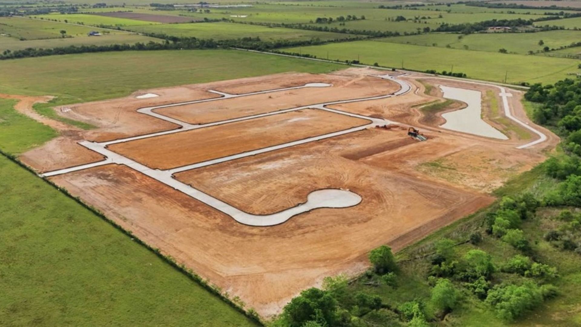 Birds Eye View of Bellamina Community in Waller, TX