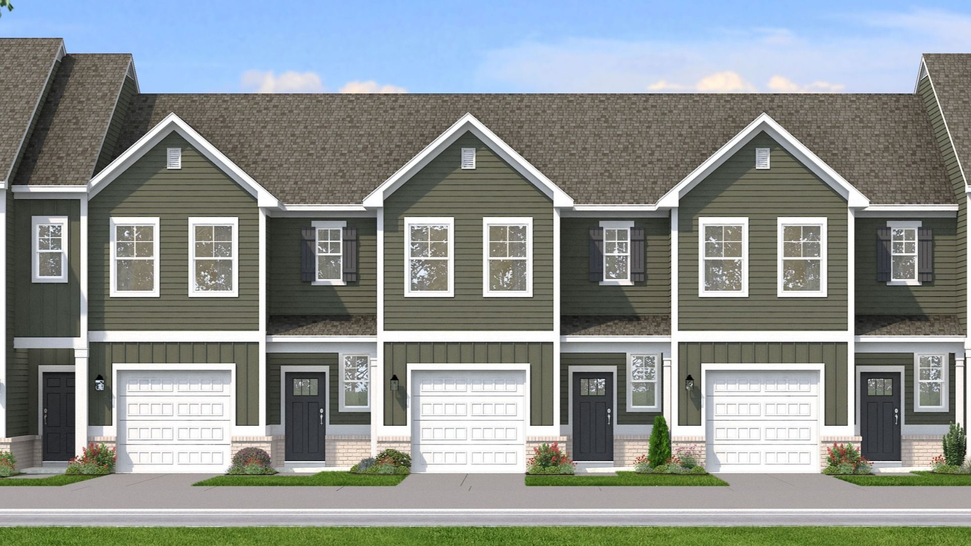 Interior Braden townhome units