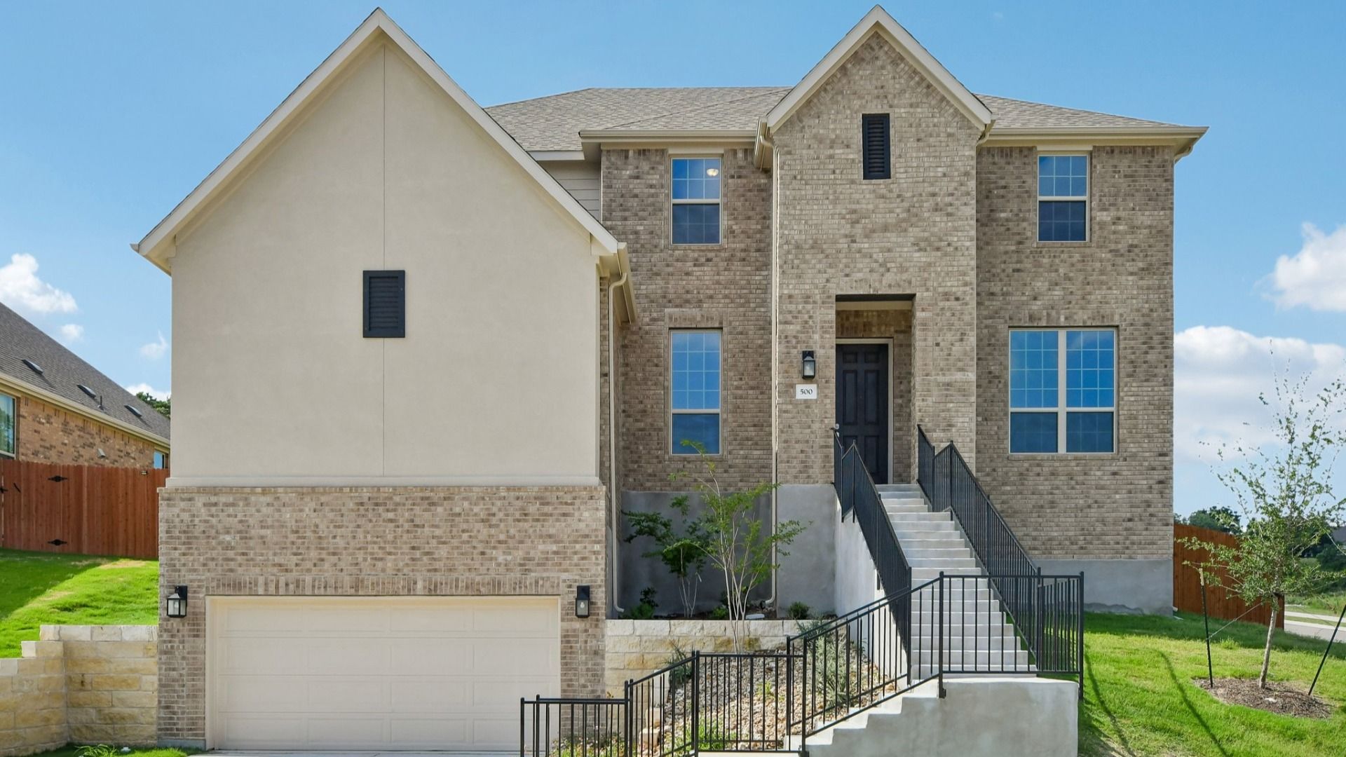 Brown - Hawkes Landing: Leander, Texas - DRB Homes