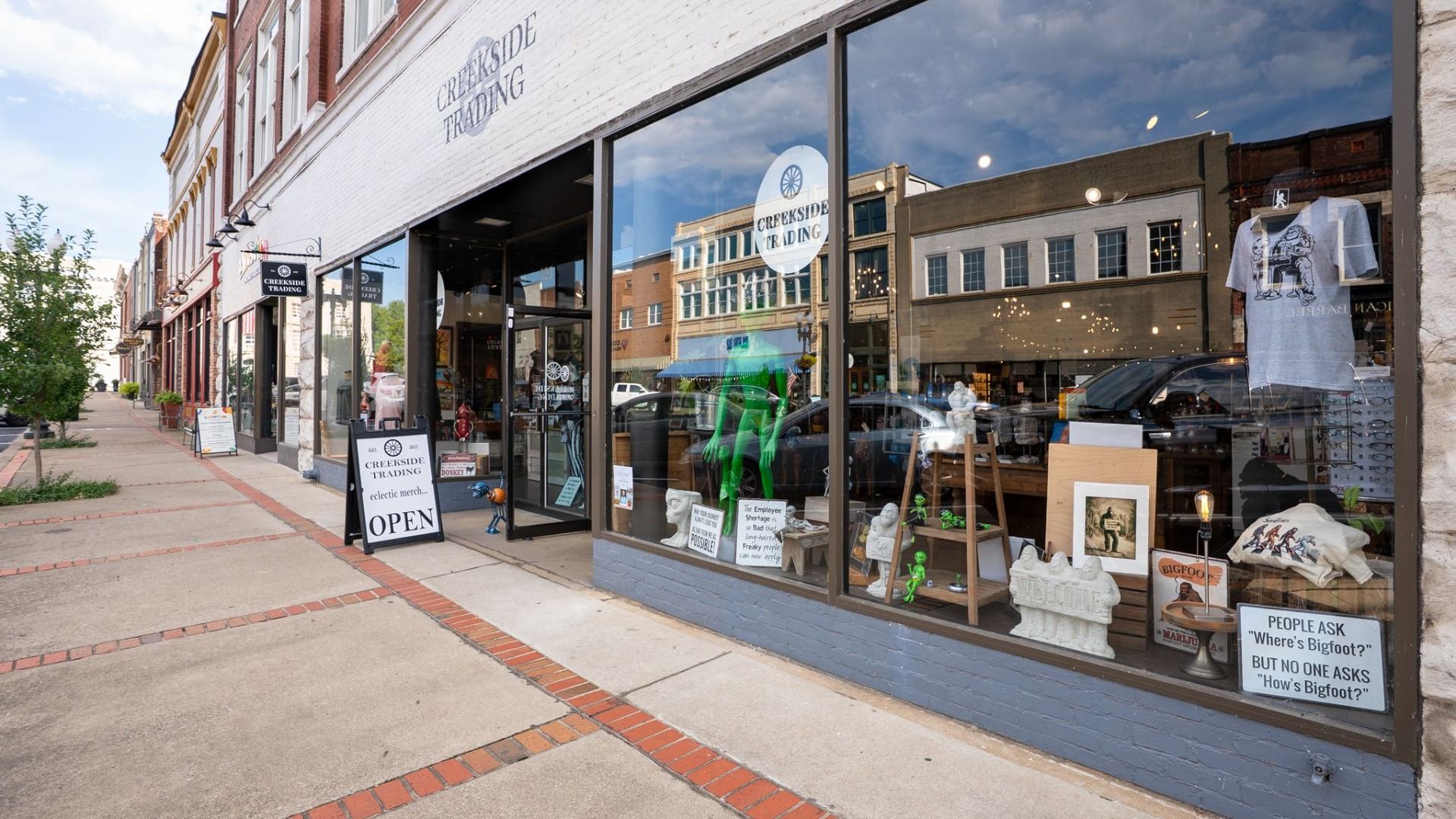 Creekside Trading located in downtown Columbia