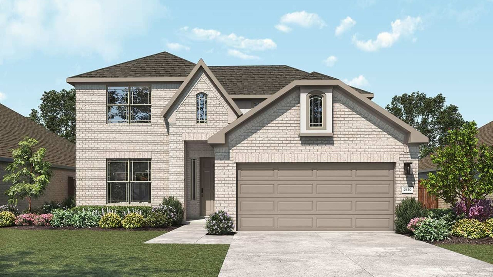 Hickory - August Meadows: Needville, Texas - DRB Homes