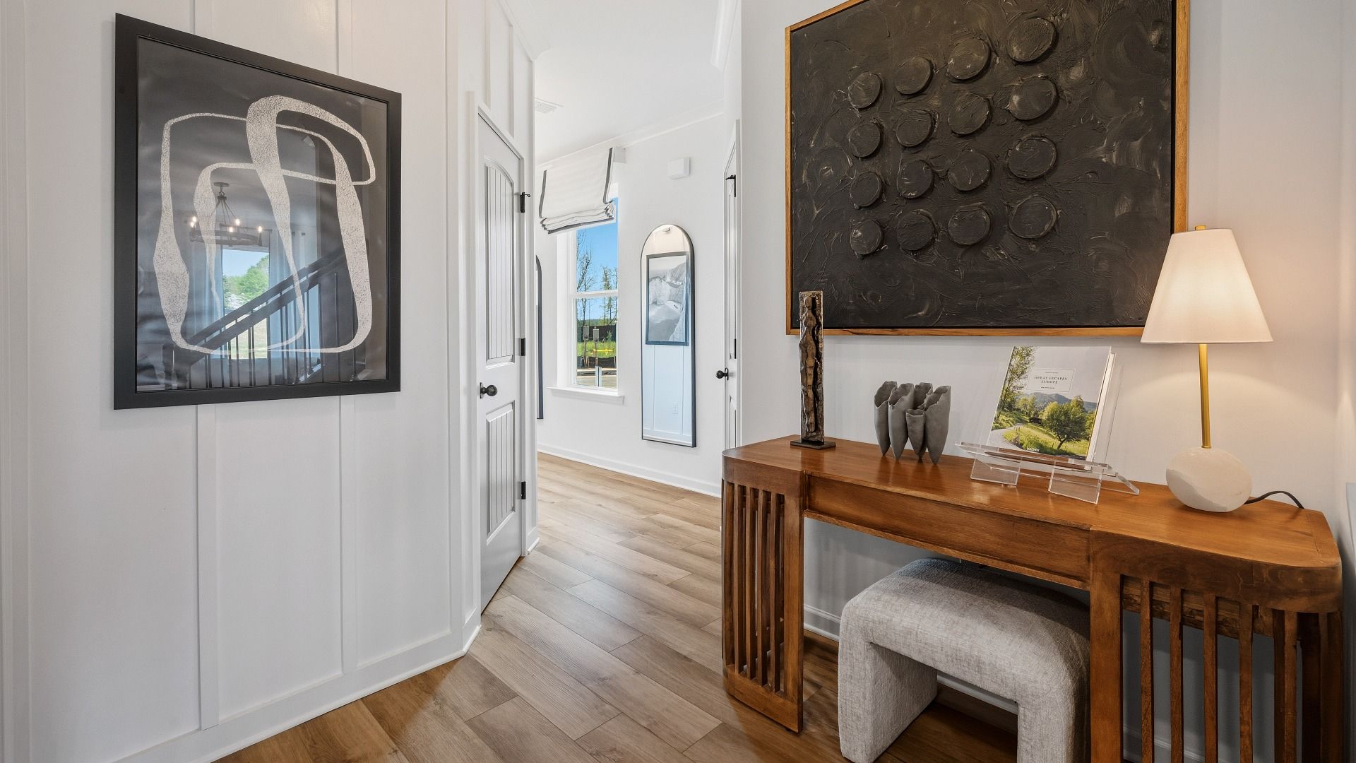 Front entryway of home into main living areas