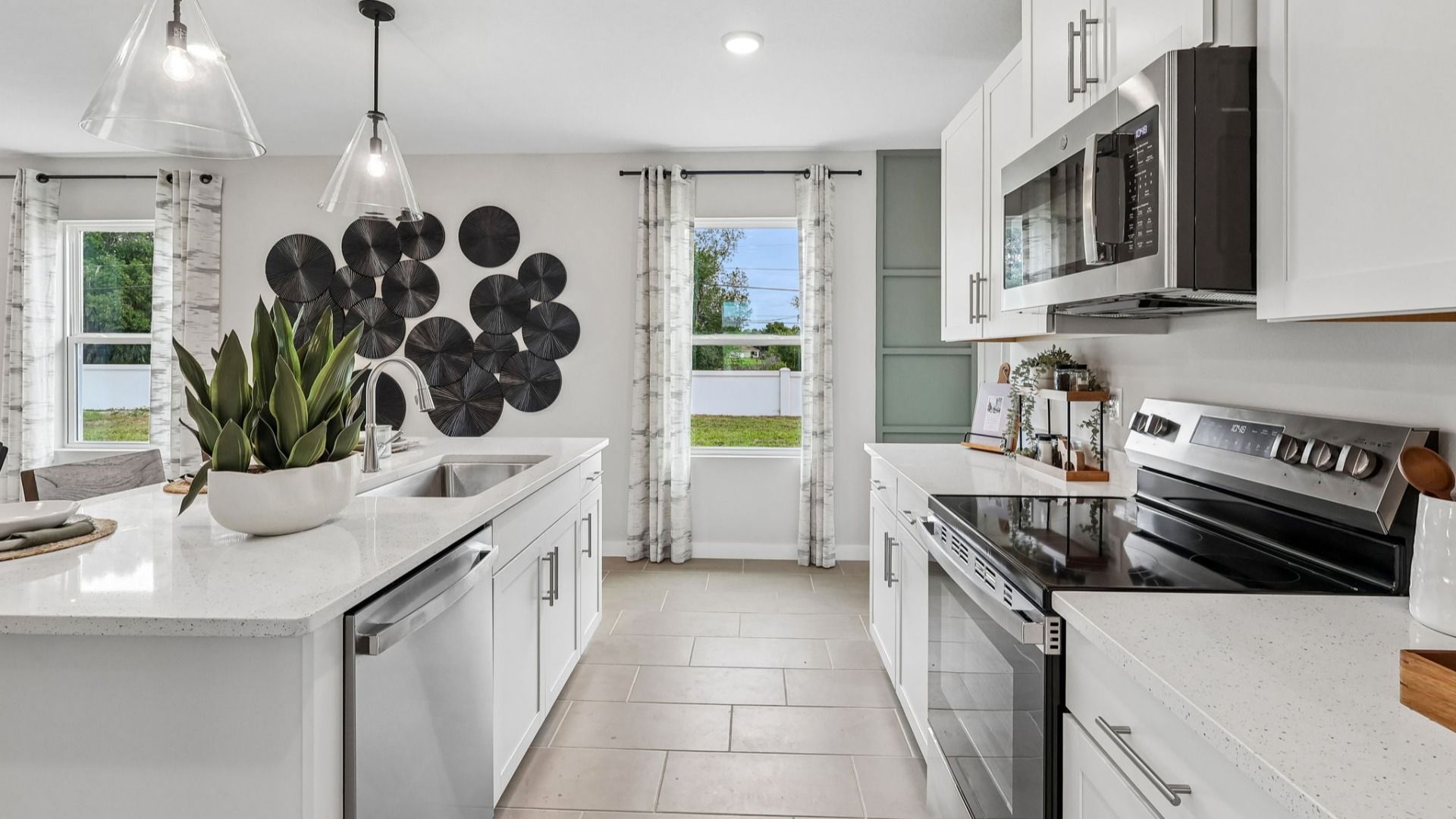 Flagler Floor Plan Kitchen by DRB Homes in Willowbrook North New Homes in Winter Haven Florida